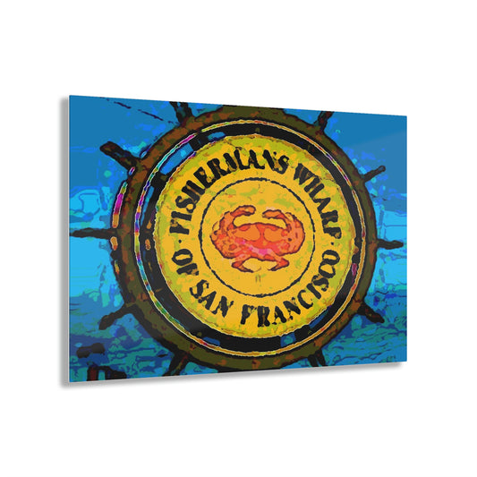 Acrylic Prints ... "No.9 Fishermen's Grotto - Fishermen's Wharf, SF, California" ... Family Archives: 1970's ... Original Works ...