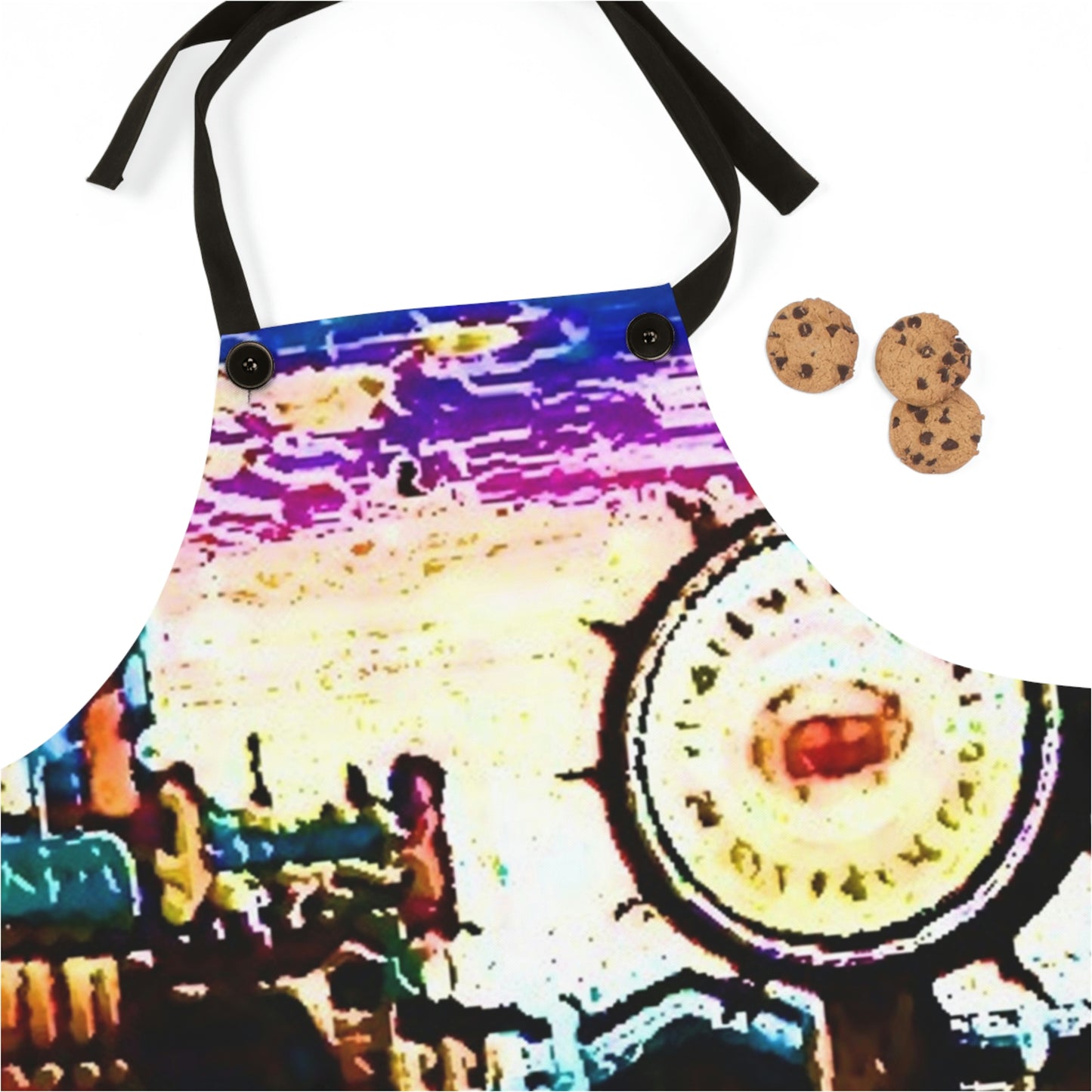 Apron ...  "No.9 Fishermen's Grotto - Fishermen's Wharf, SF, California" ... Family Archives: 1970's ... Original Works ...