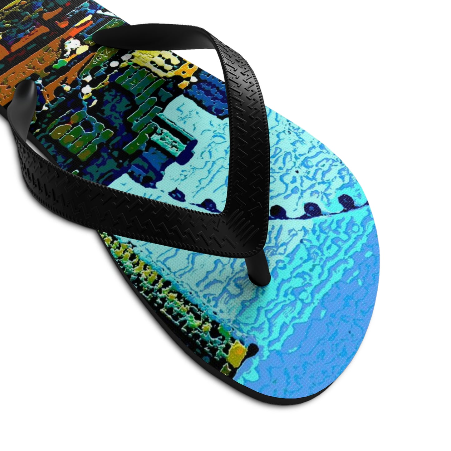 Unisex Flip-Flops ... That Classic Wheel ... 'Seattle's Wheel' ... & An Old Classic Waterside Vendors ...  'Family Archives' ... Original Works ...