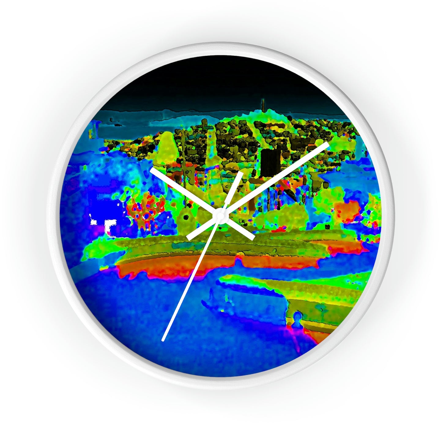 Wall clock ... "Lombard Street San Francisco, CA, USA" ... Family Archives 1970's ... Original Works ...