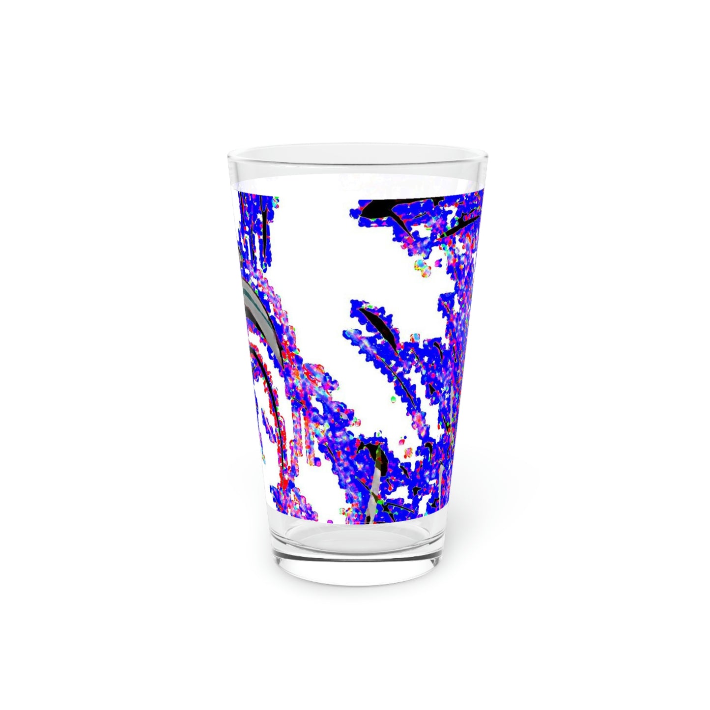Pint Glass, 16oz ... "Waning Moon" ... Central Idaho ... October 2022 ... Rendering Time: 22 Hours ... Original Works ...