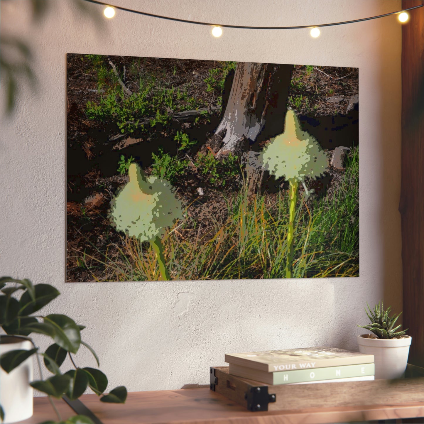 Aluminum Composite Panels ... Native Beargrass (Xerophyllum Spp.) June 2022: "Tells Us The Depth Of Next Winter's Snowpack By Its Spike's Heigth" ... Original Works ...