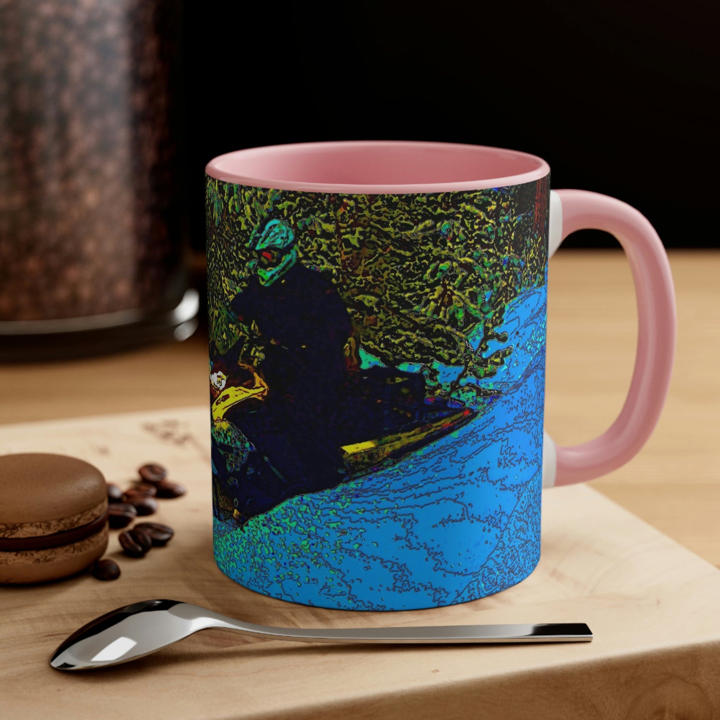 Accent Coffee Mug, 11oz ... Yep ... "Another Day ... Riding Through The Wilderness ... " ... February 2023 ... Original Works ...