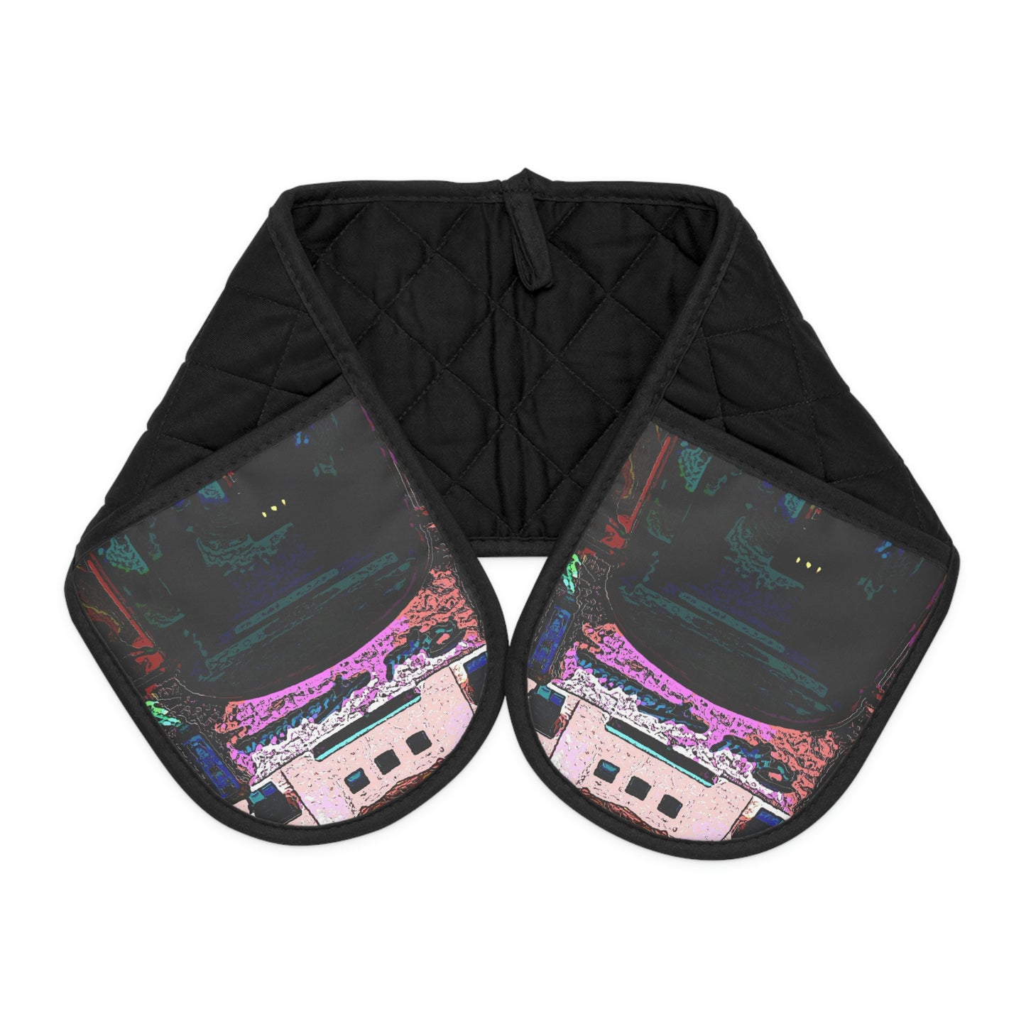 Oven Mitts ...  "La Grande Entree" At: 'The Pink Palace' ... The Royal Hawai'ian ... Honolulu, HI ... '27Oct2014' ... Original Works ...
