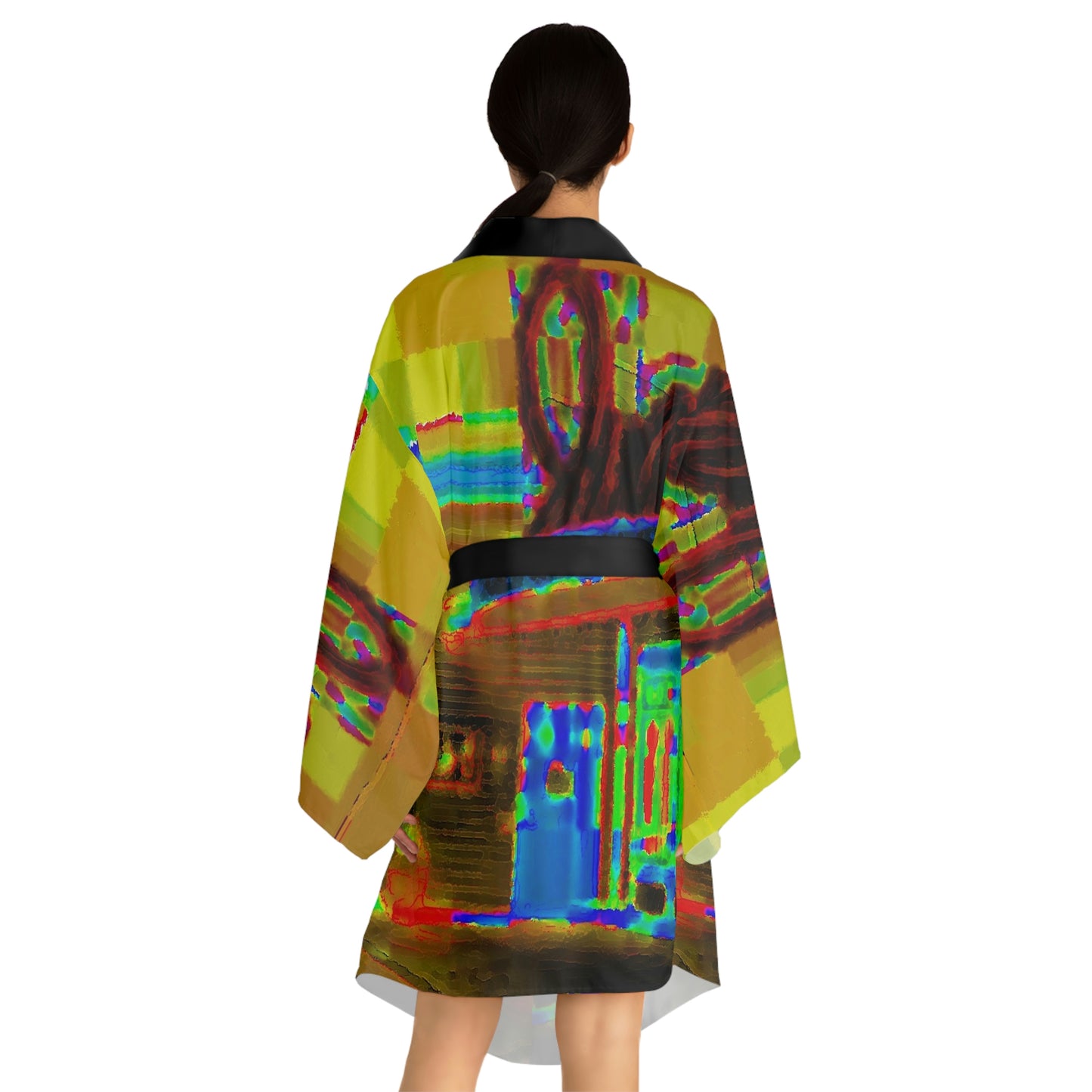 Long Sleeve Kimono Robe ...  In-A-Hurry & Stressed? ... Remember: Keep "Clam" ... Clam_Happy ...  'Ivars: Seattle Waterfront' ... Personal Archives ... Original Works ...