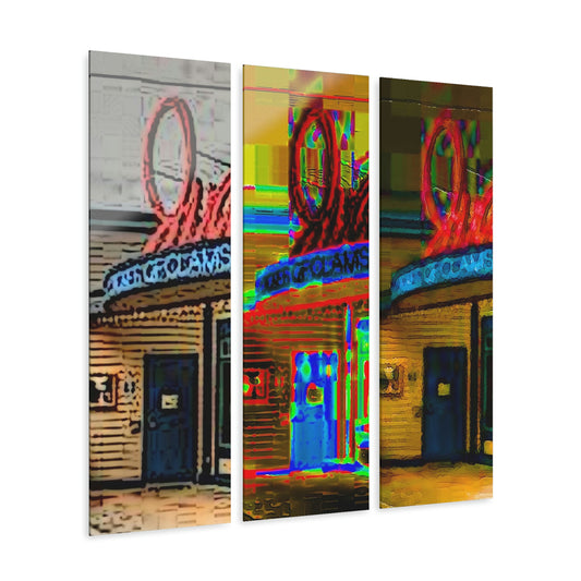 Acrylic Prints (Triptych) ...  In-A-Hurry & Stressed? ... Remember: Keep "Clam" ... Clam_Happy ...  'Ivars: Seattle Waterfront' ... Personal Archives ... Original Works ...