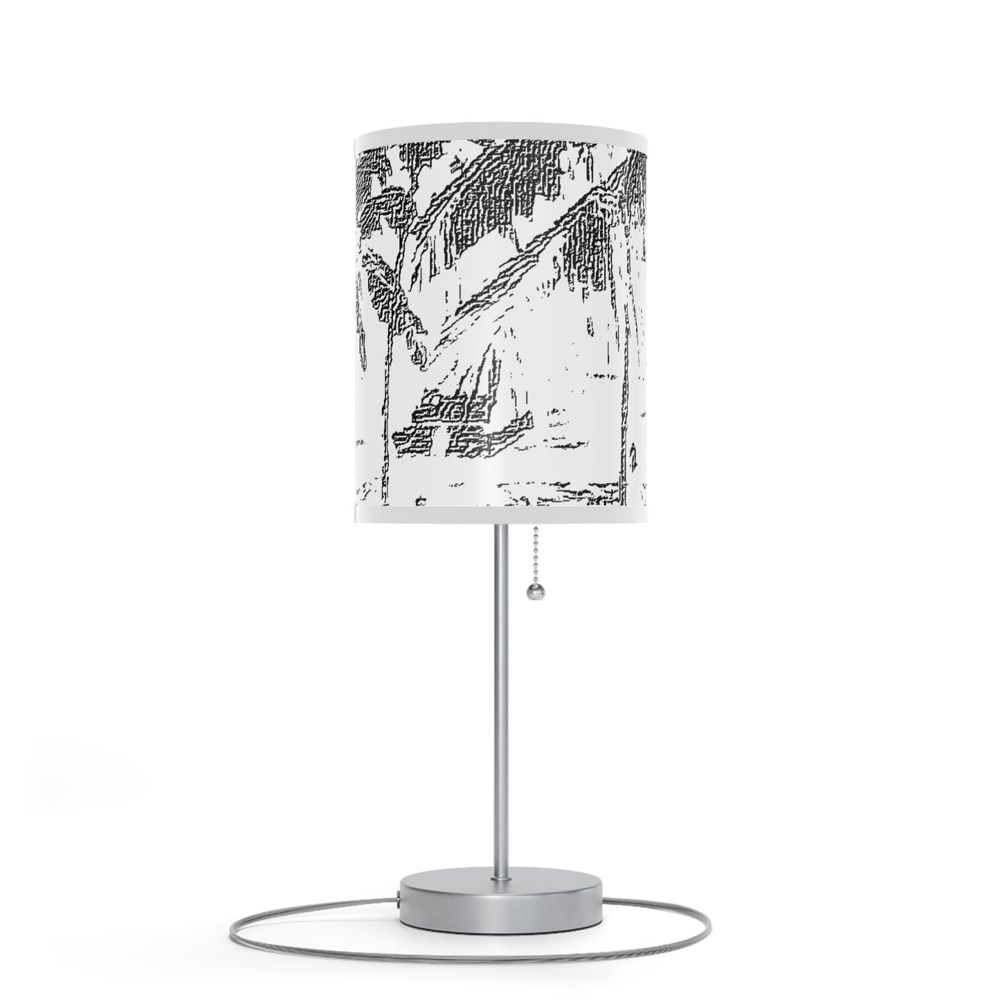 Lamp on a Stand, US|CA plug ... "The Royal Hawai'ian: Waikiki Beach_Beach" ... Honolulu, HI ... Ocotber 2014 (Halloween) ... Original Works ...