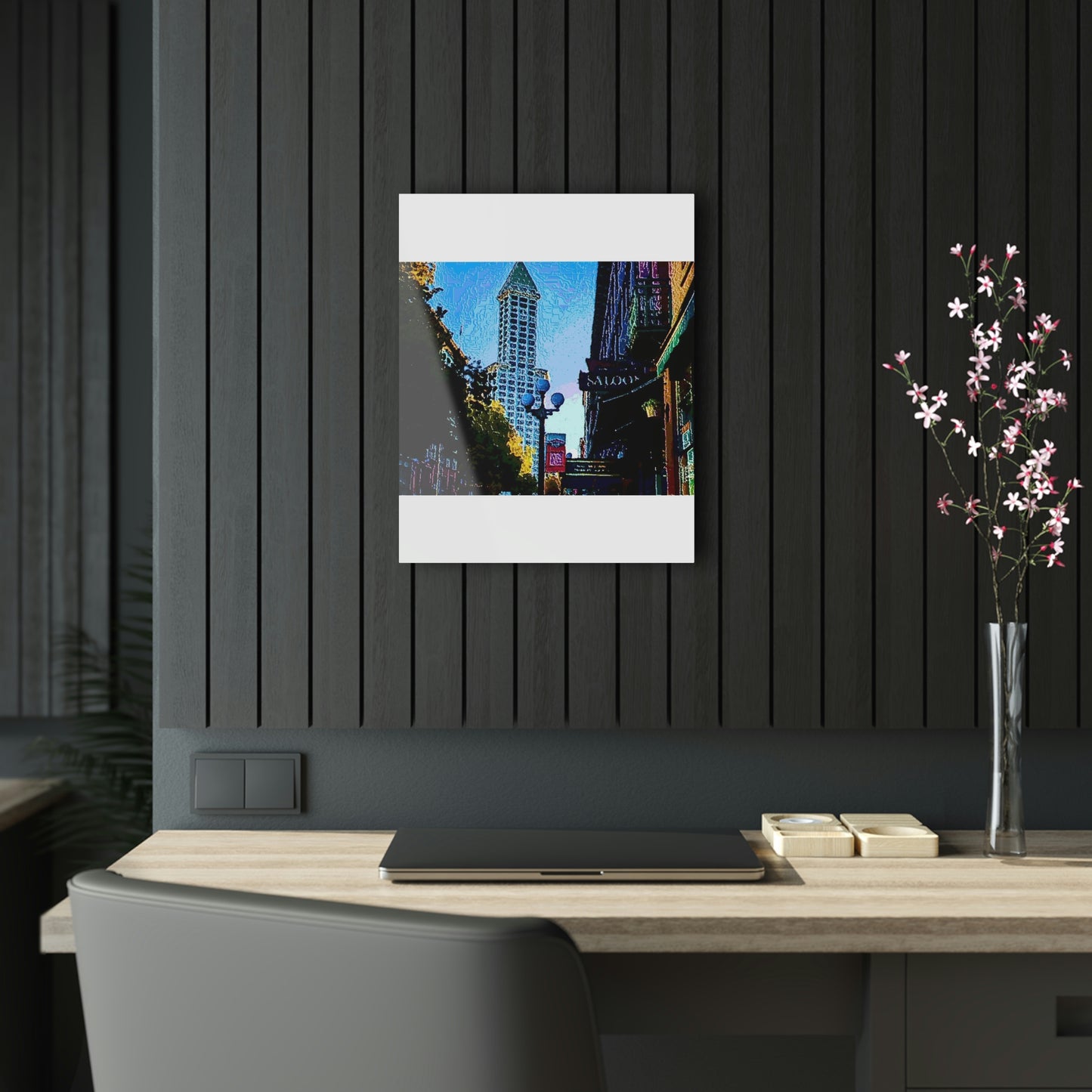 Acrylic Prints ... Pioneer Square & Smith Tower ... 'That World Famous View' ... Colleague Supplied Photo ... Original Works ...
