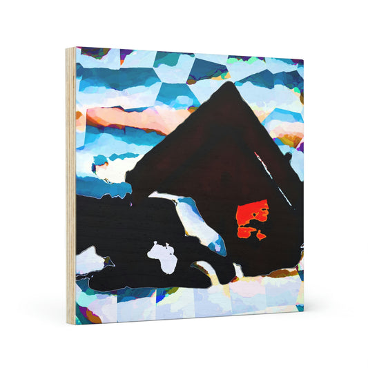 Wood Canvas ... After An Intense Snow Storm ... 'Digging Out' ... A Vehicle & Cabin "In The Mountains" ... March 2023 ... Original Works ...
