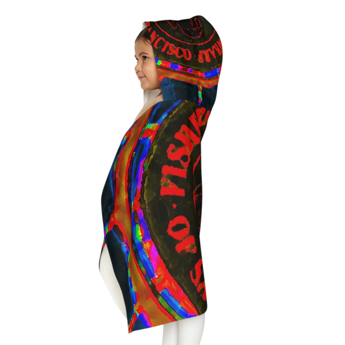 Youth Hooded Towel ... "No.9 Fishermen's Grotto - Fishermen's Wharf, SF, California" ... Family Archives: 1970's ... Original Works ...