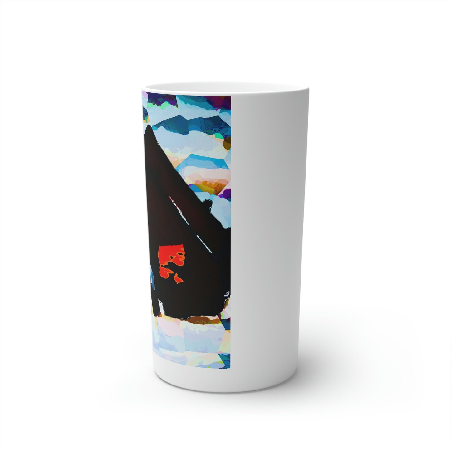 Conical Coffee Mugs (3oz, 8oz, 12oz) ... After An Intense Snow Storm ... 'Digging Out' ... A Vehicle & Cabin "In The Mountains" ... March 2023 ... Original Works ...