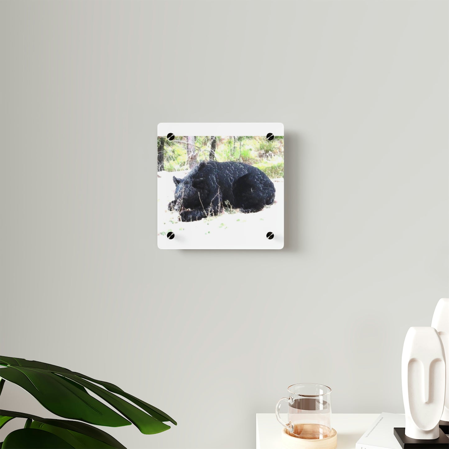 Acrylic Wall Art Panels ... RCY: "Rhett Creek Yogi ... '500 Lbs Of Autumn Season Hunger' ..."  ... September 2022 ... Central Idaho ... Original Works ...