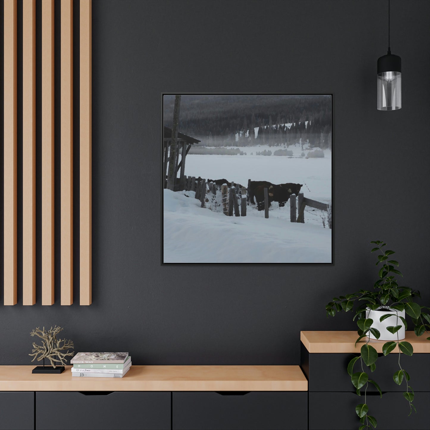 Gallery Canvas Wraps, Square Frame