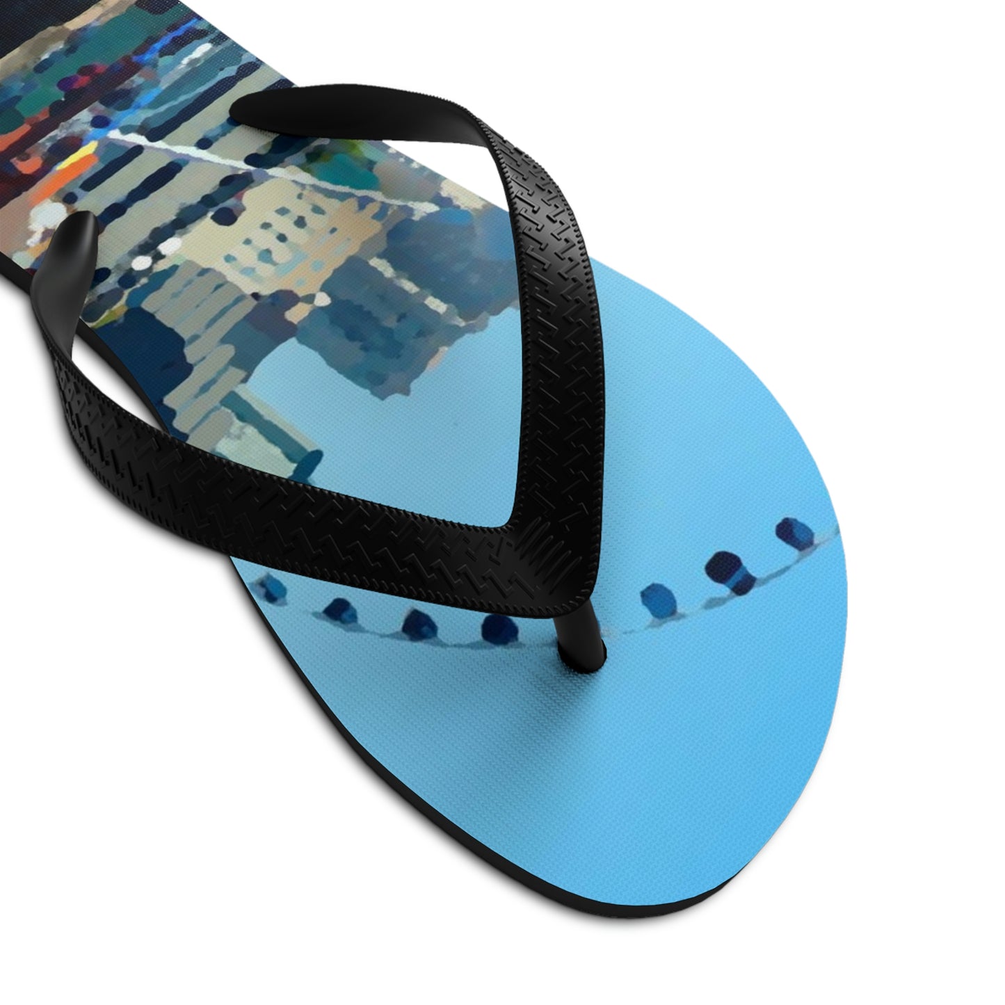 Unisex Flip-Flops ... That Classic Wheel ... 'Seattle's Wheel' ... & Old Classic Waterside Vendors ...  'Family Archives' ... Original Works ...