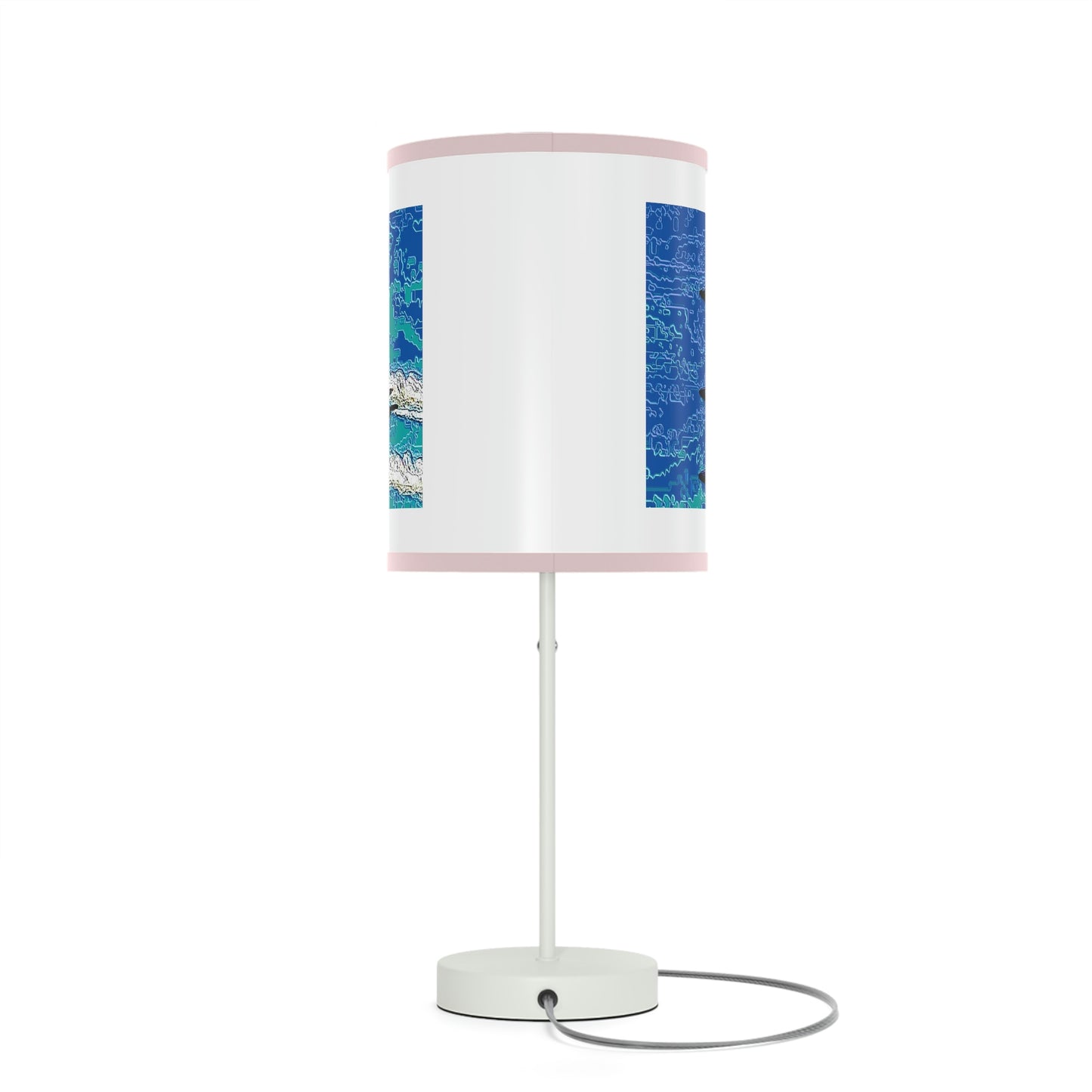 Lamp on a Stand, US|CA plug ... Seattle Seafair ..."Blue Angels Run Over Lake Washington" ... Circa Mid 1980's ... Dr FJ Holt ... Original Works ...