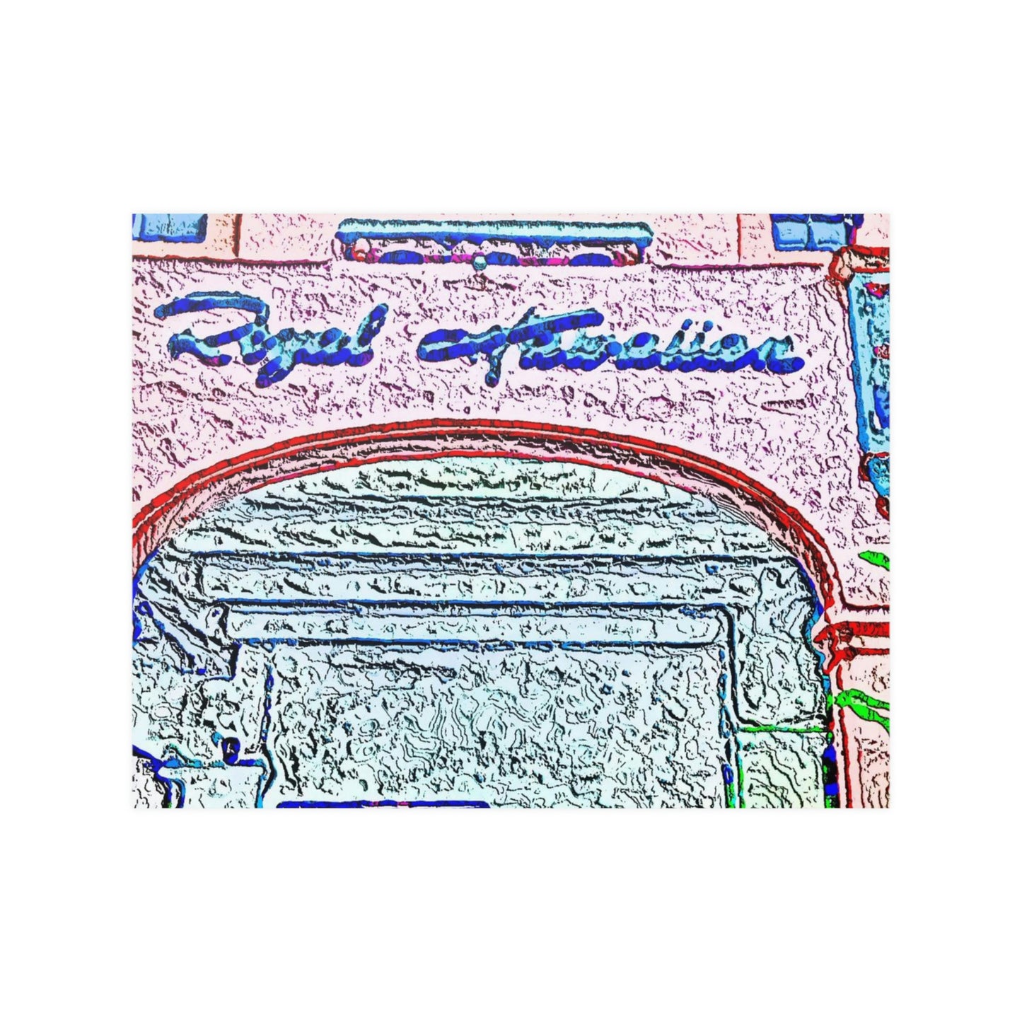 Satin Posters (210gsm) ... "La Grande Entree" At: 'The Pink Palace' ... The Royal Hawai'ian ... Honolulu, HI ... '27Oct2014' ... Original Works ...