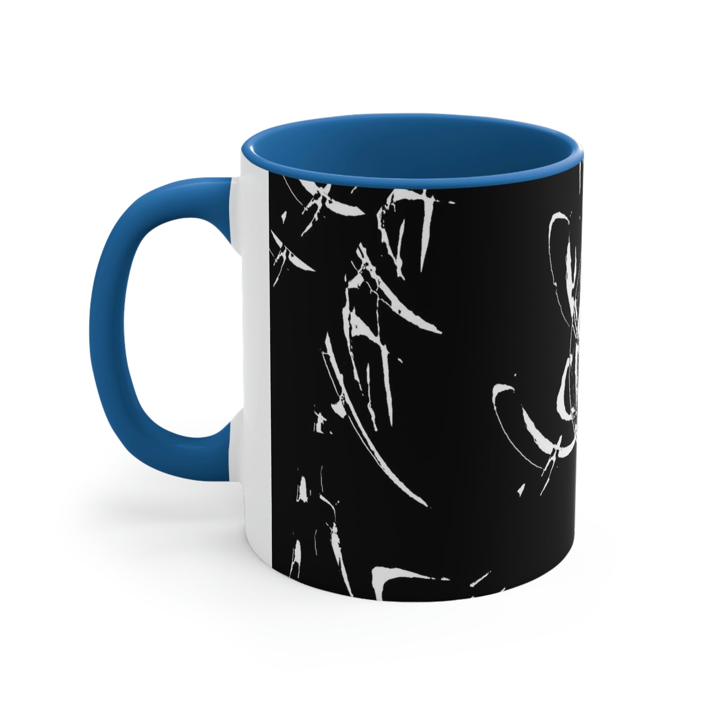 Accent Coffee Mug, 11oz ... "Waning Moon" ... Central Idaho ... October 2022 ... Rendering Time: 22 Hours ... Original Works ...
