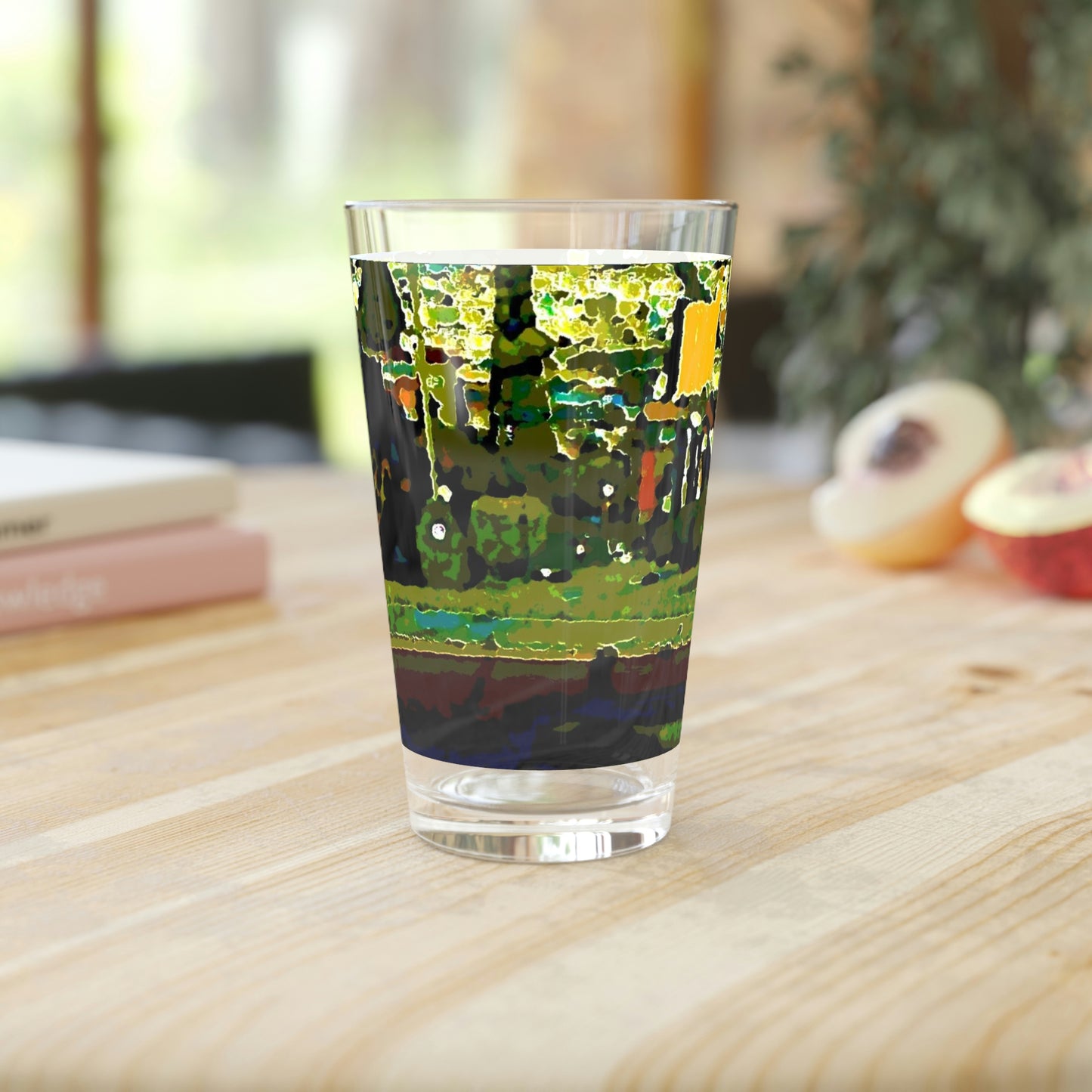 Pint Glass, 16oz ... "Lombard Street San Francisco, CA, USA" ... Family Archives 1970's ... Original Works ...