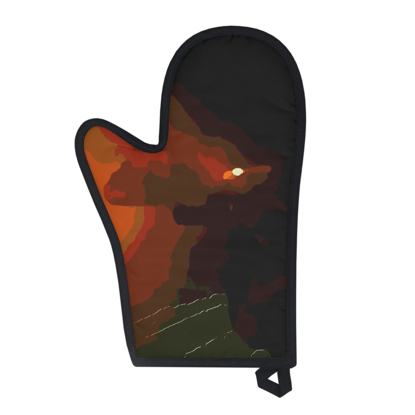 Oven Glove ... Ruger .357 Magnum Early-Morning-Target-Practice ... 'Circa April 2022' ... Original Works ...