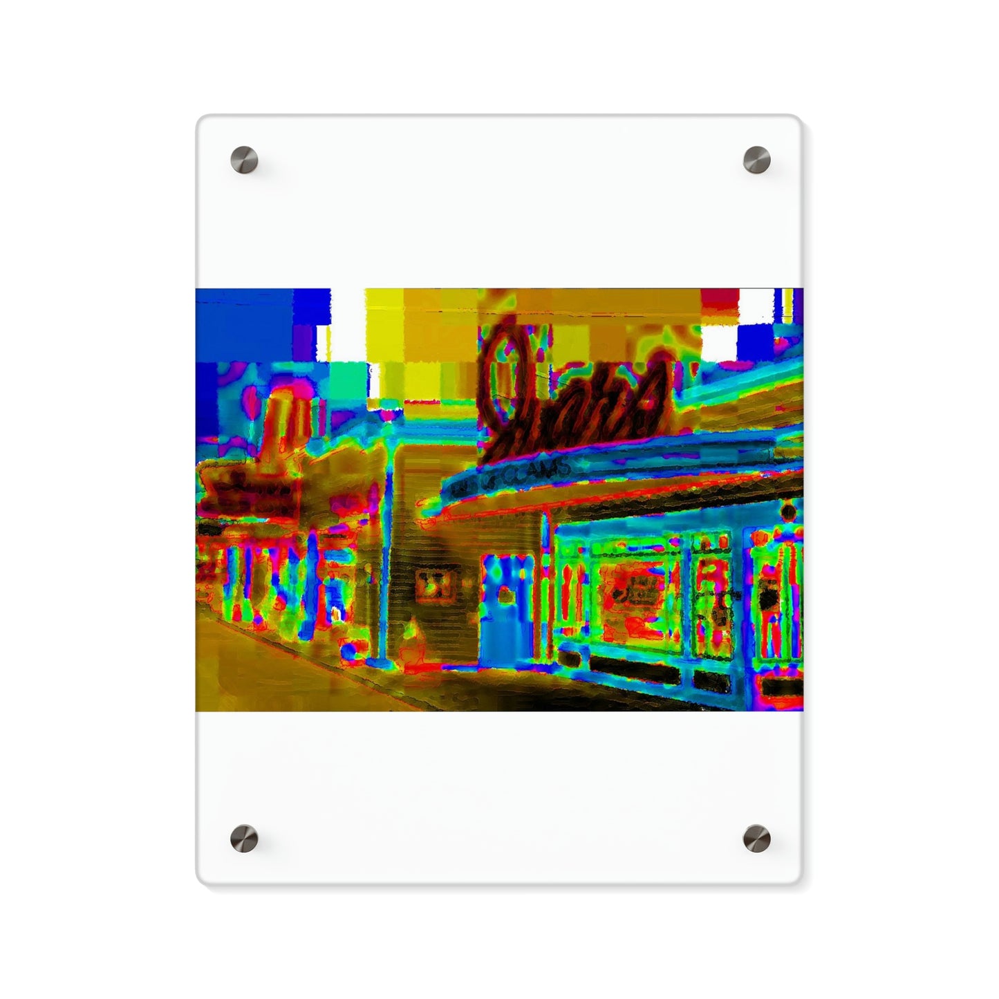 Acrylic Wall Art Panels ...  In-A-Hurry & Stressed? ... Remember: Keep "Clam" ... Clam_Happy ...  'Ivars: Seattle Waterfront' ... Personal Archives ... Original Works ...