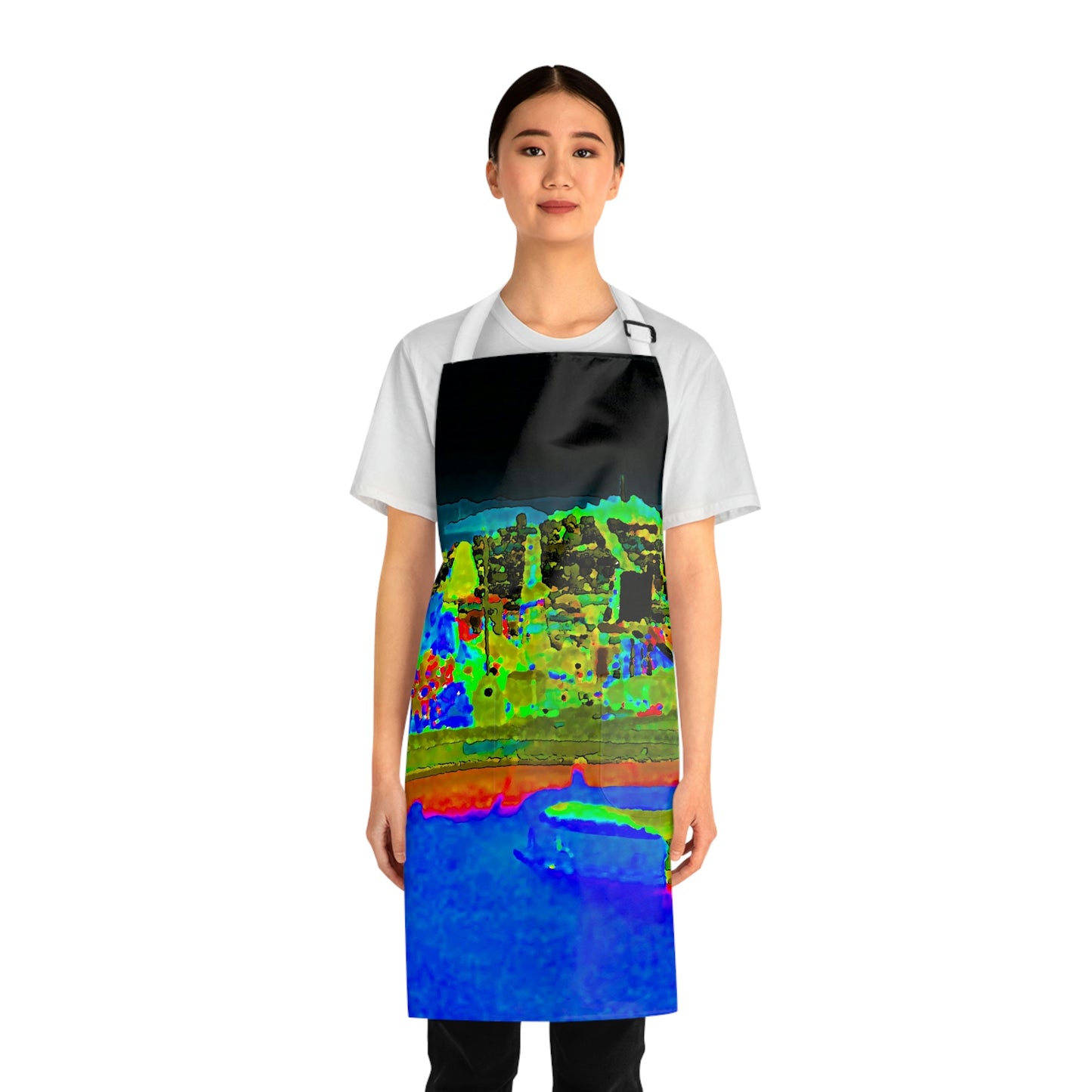 Apron (AOP) ..."Lombard Street San Francisco, CA, USA" ... Family Archives 1970's ... Original Works ...