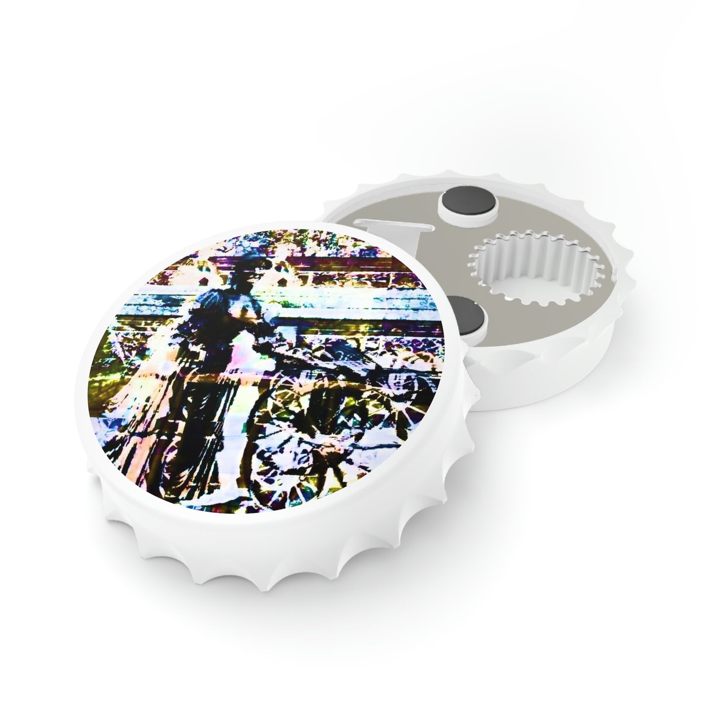 Bottle Opener ... Dublin's "Molly Malone Along Grafton Street" ... Cryin' Cockels & Muscles Alive-Alive-Oh ... Circa 2003 ... Original Works ...