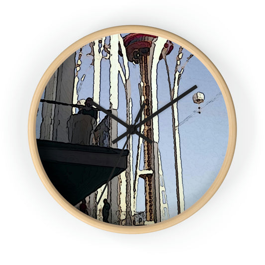 Wall clock ... "Seattle's World Fair ... 'A Family Favourite' ..." Original Works ...