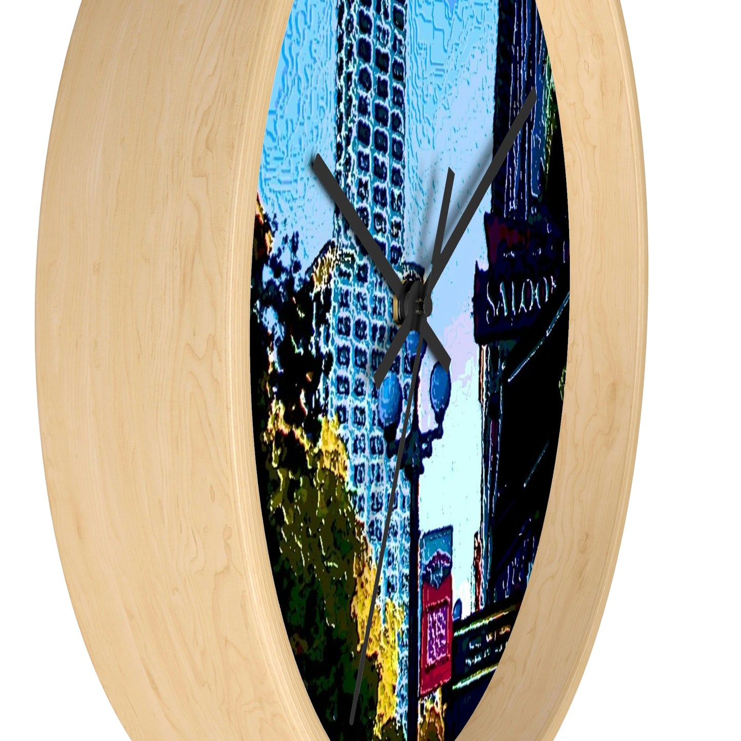 Wall clock ..  Pioneer Square & Smith Tower ... 'That World Famous View' ... Colleague Supplied Photo ... Original Works ...