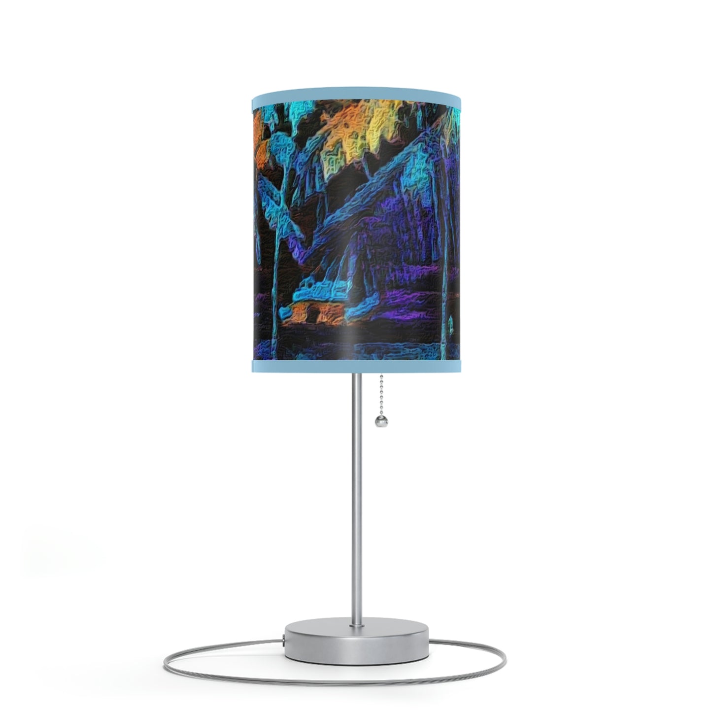Lamp on a Stand, US|CA plug ... "The Royal Hawai'ian: Waikiki Beach_Beach" ... Honolulu, HI ... Ocotber 2014 (Halloween) ... Original Works ...