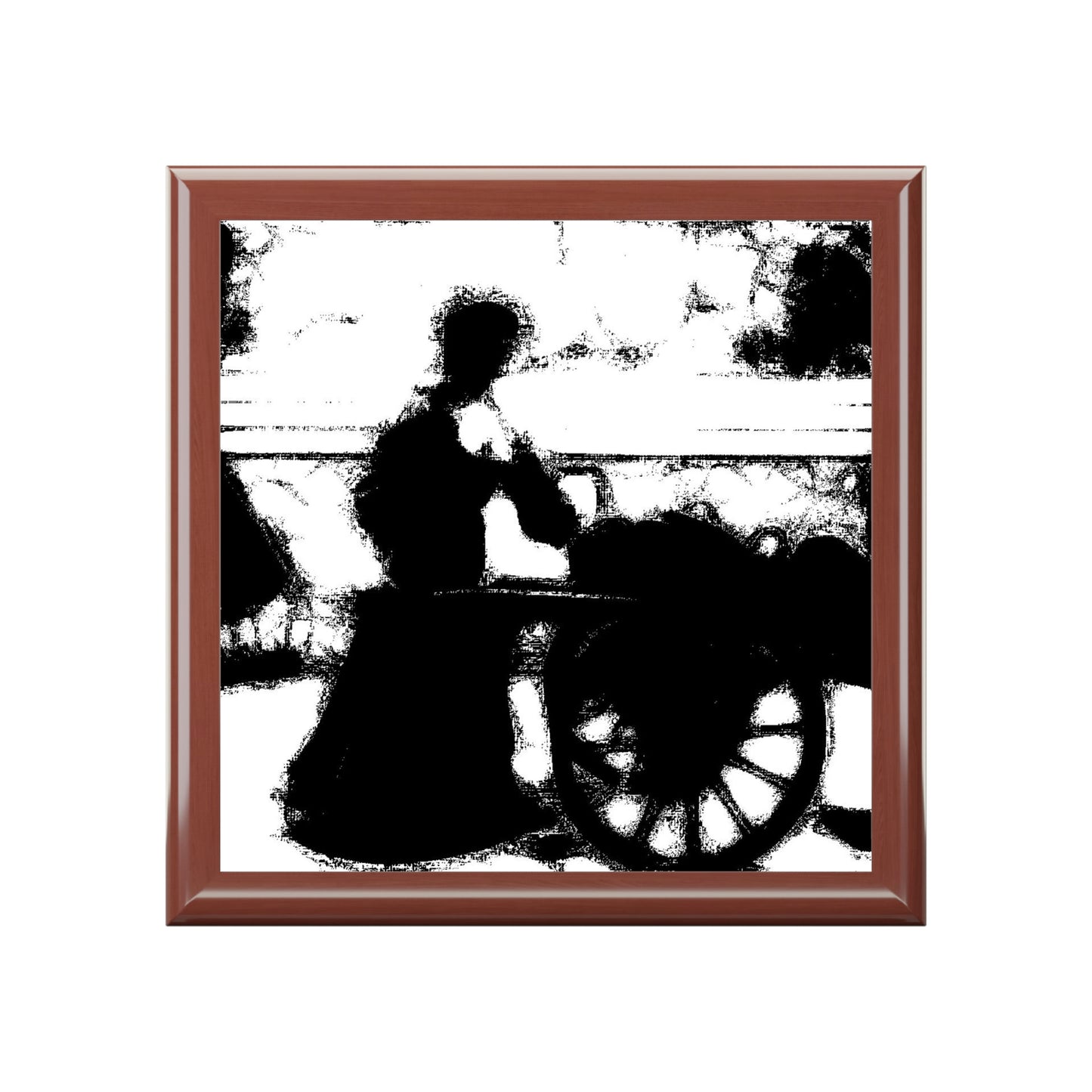 Jewelry Box ... Dublin's "Molly Malone Along Grafton Street" ... Cryin' Cockels & Muscles Alive-Alive-Oh ... Circa 2003 ... Original Works ...