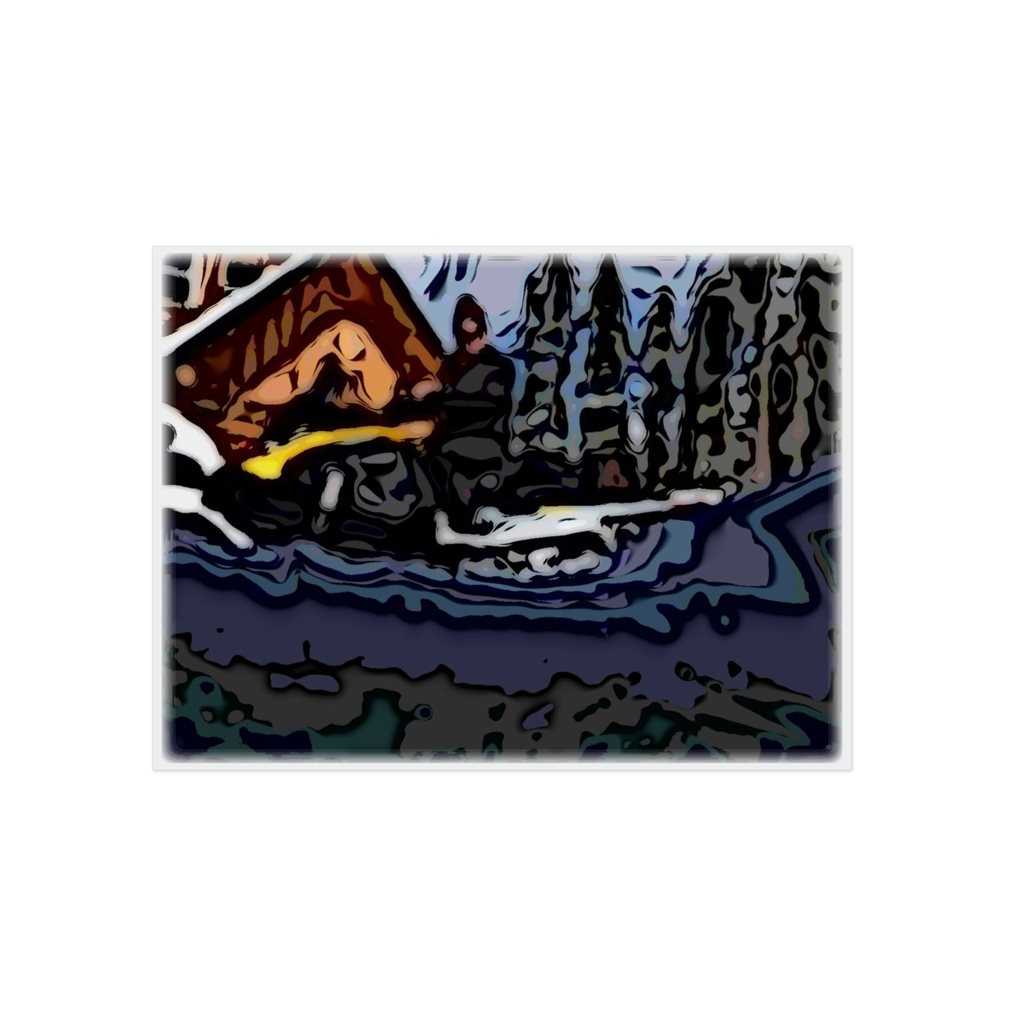 Aluminum Composite Panels ... "Oilification Extreme" ... April Fools Day Storm: 3'+ In-Three-Days ... Central Idaho, USA ... Original Works ...