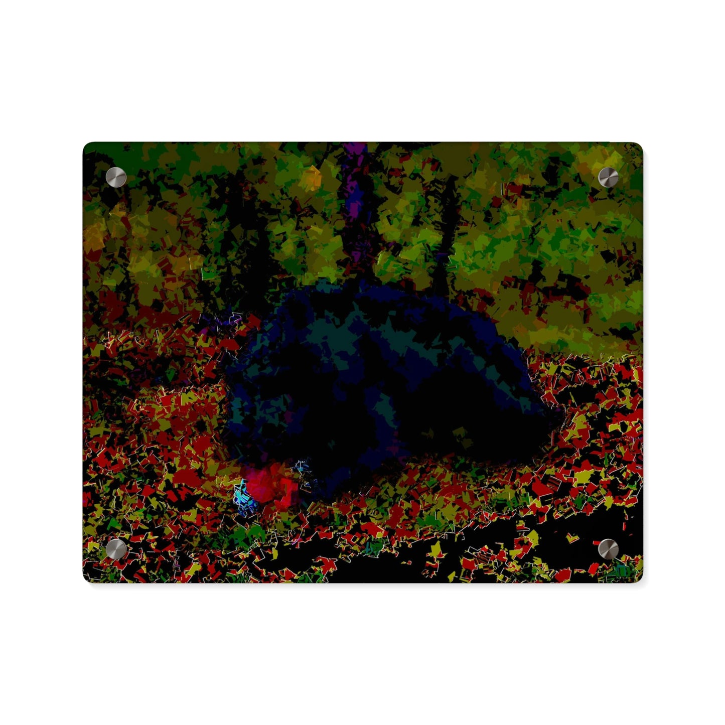 Acrylic Wall Art Panels ... RCY: "Rhett Creek Yogi ... '500 Lbs Of Autumn Season Hunger' ..."  ... September 2022 ... Central Idaho ... Original Works ...