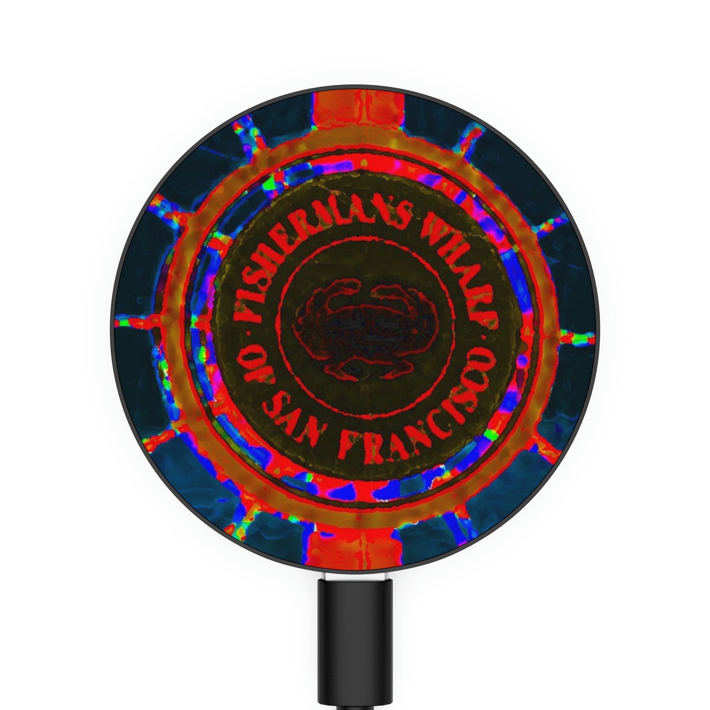 Magnetic Induction Charger ...  "No.9 Fishermen's Grotto - Fishermen's Wharf, SF, California" ... Family Archives: 1970's ... Original Works ...