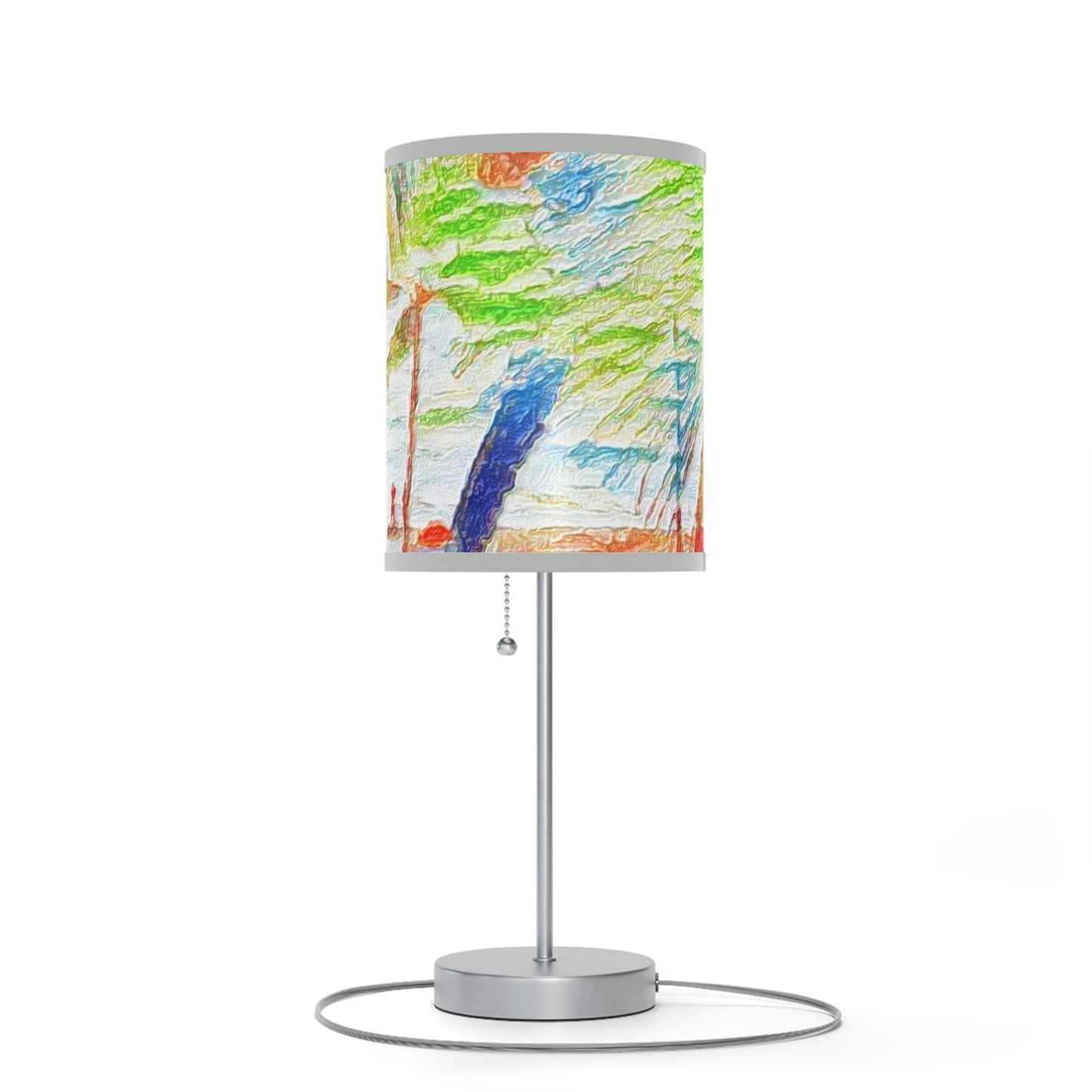 Lamp on a Stand, US|CA plug ... "The Royal Hawai'ian: Waikiki Beach_Beach" ... Honolulu, HI ... Ocotber 2014 (Halloween) ... Original Works ...