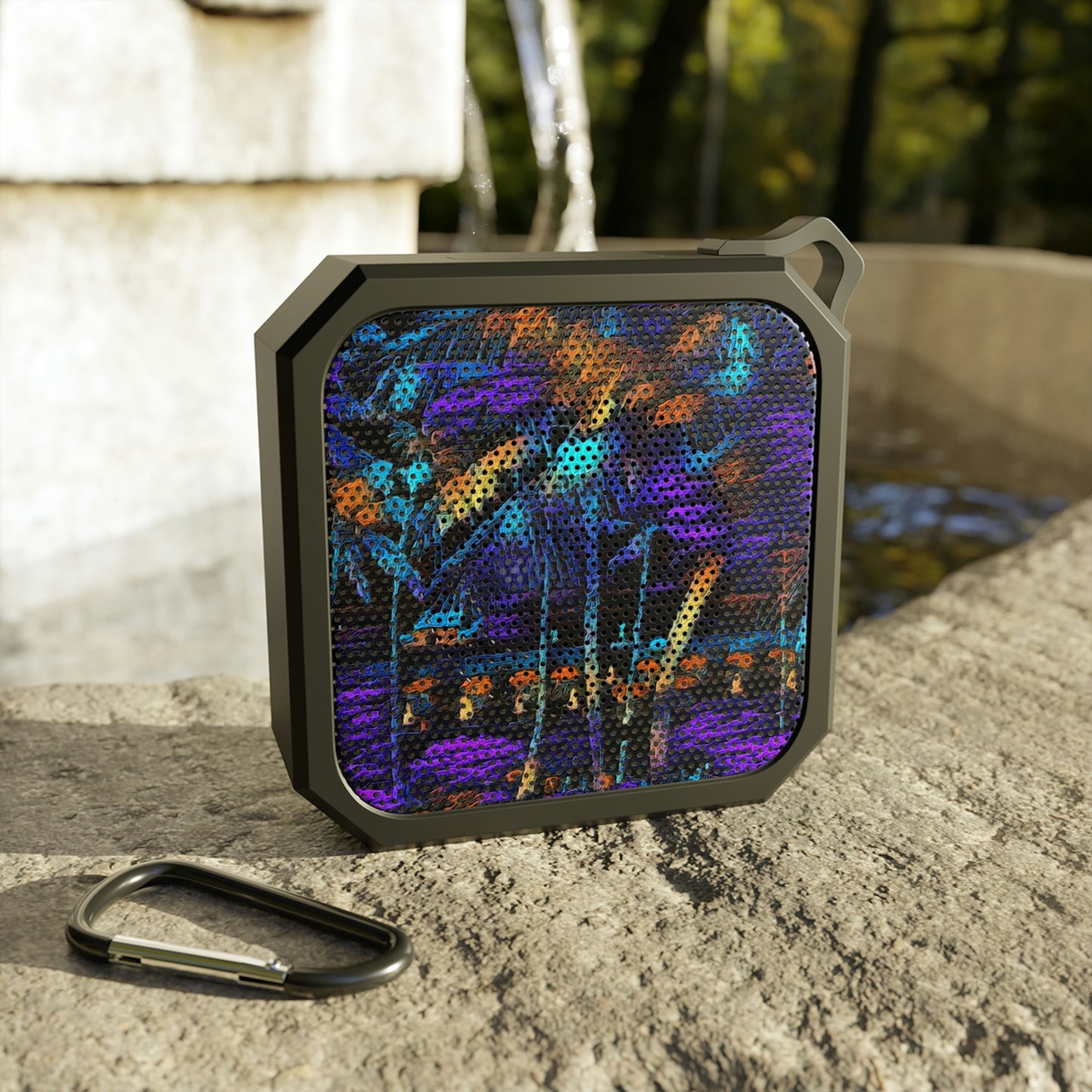 Blackwater Outdoor Bluetooth Speaker ... "The Royal Hawai'ian: Waikiki Beach_Beach" ... Honolulu, HI ... October 2014 (Halloween) ... Original Works ...