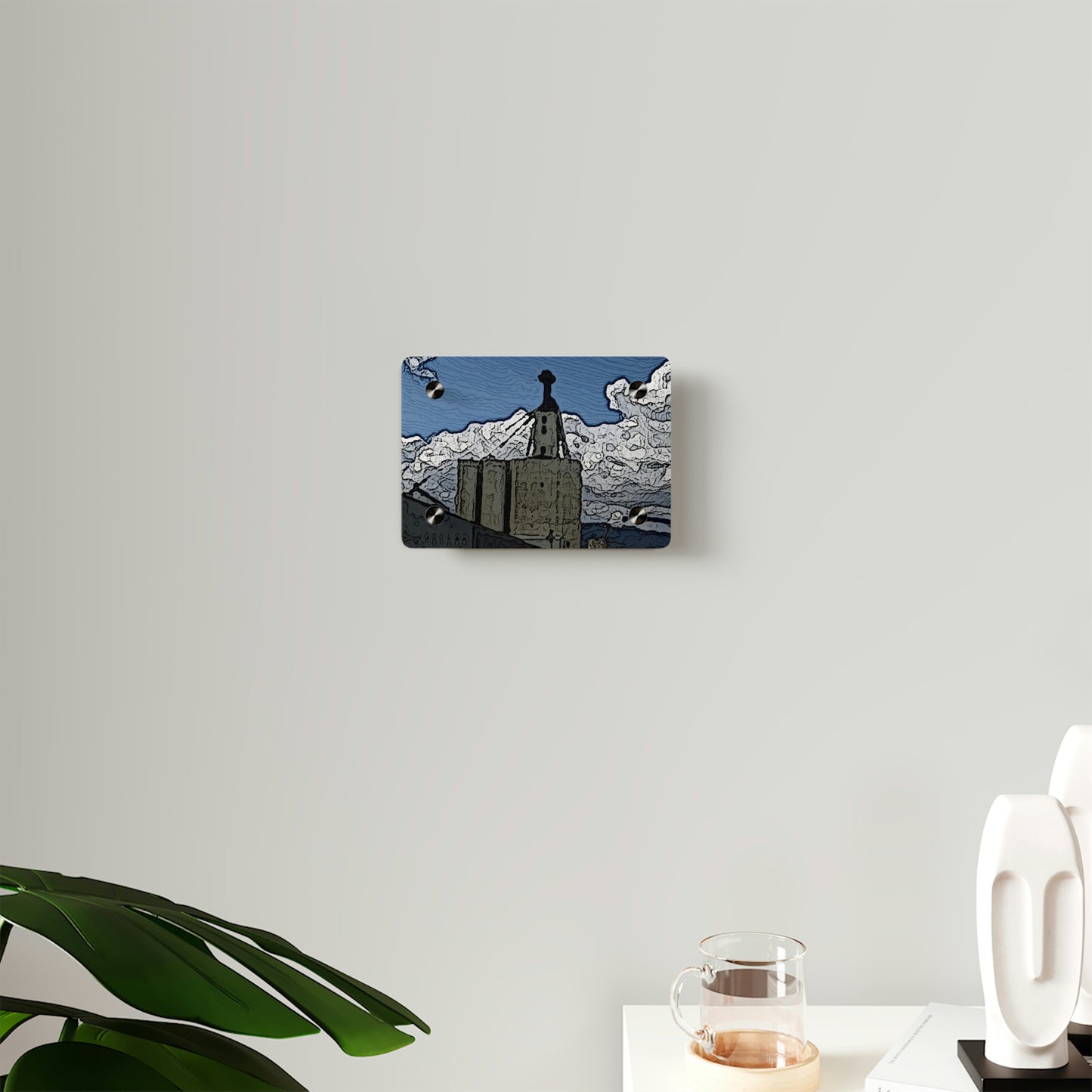 Acrylic Wall Art Panels ... "ICP: Idaho County Propane ... 'Production Facilities Grangeville, Idaho' ... "  Original Works: Rendering Time: 10 Hours ...