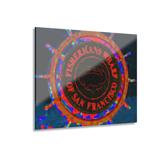Acrylic Prints (French Cleat Hanging)  ... "No.9 Fishermen's Grotto - Fishermen's Wharf, SF, California" ... Family Archives: 1970's ... Original Works ...