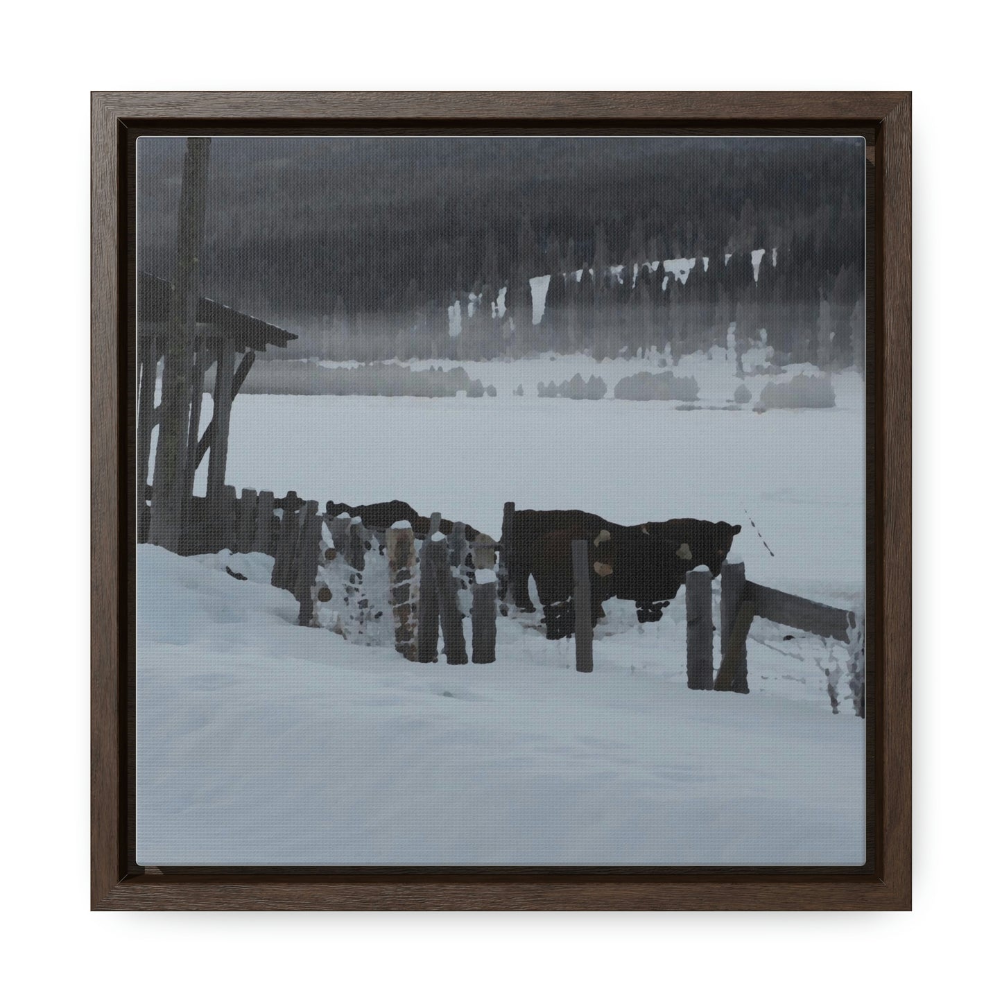 Gallery Canvas Wraps, Square Frame