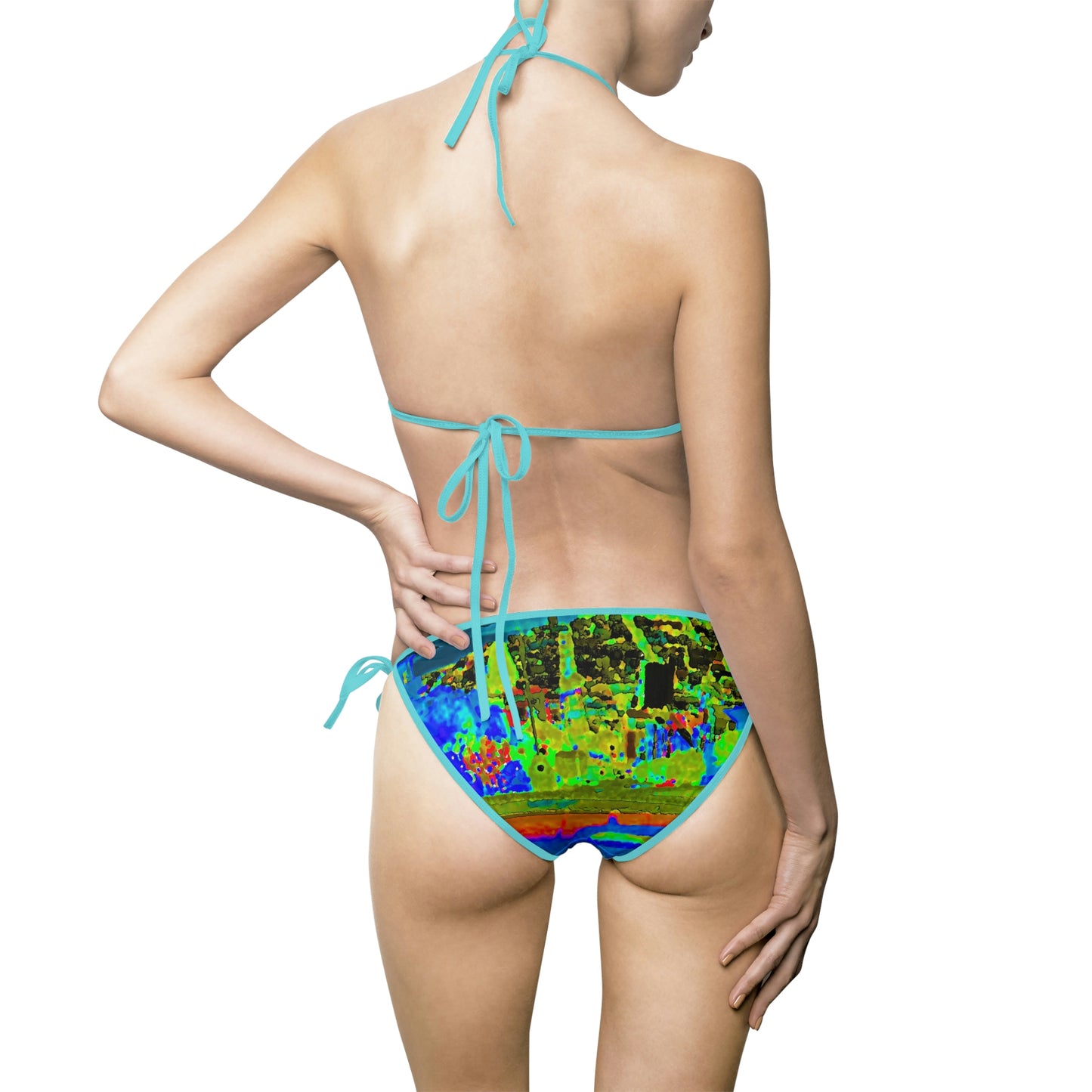 Women's Bikini Swimsuit ..."Lombard Street San Francisco, CA, USA" ... Family Archives 1970's ... Original Works ...