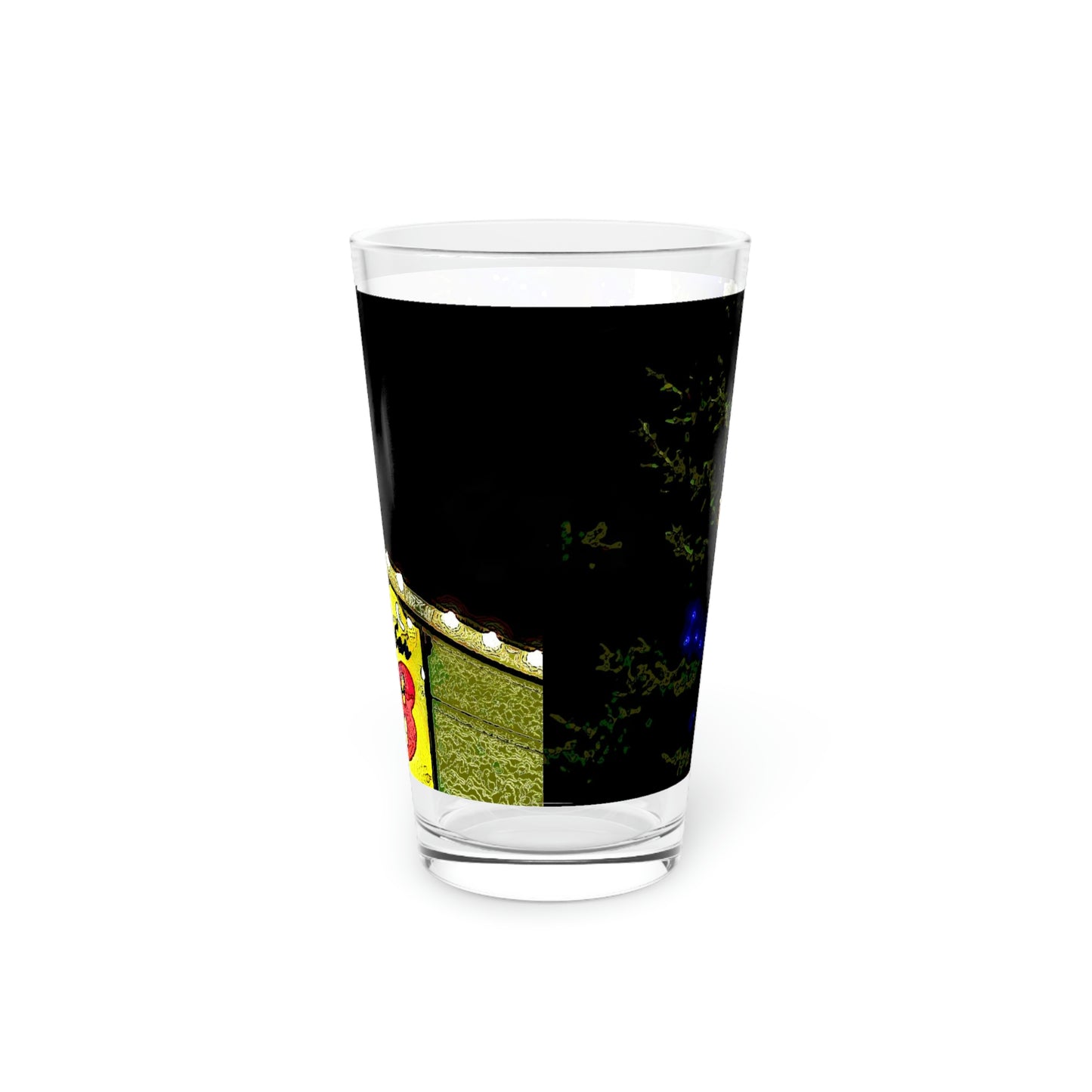 Pint Glass, 16oz ... A Very Nice Super-8 'On The Praire' ... Grangeville, Idaho ... Jan23 ... Original Works ...