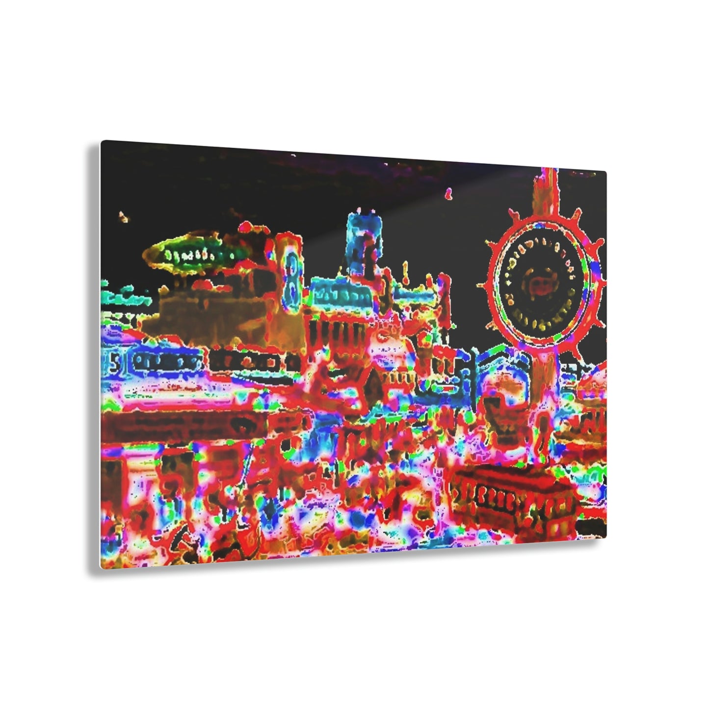 Acrylic Prints ... "No.9 Fishermen's Grotto - Fishermen's Wharf, SF, California" ... Family Archives: 1970's ... Original Works ...