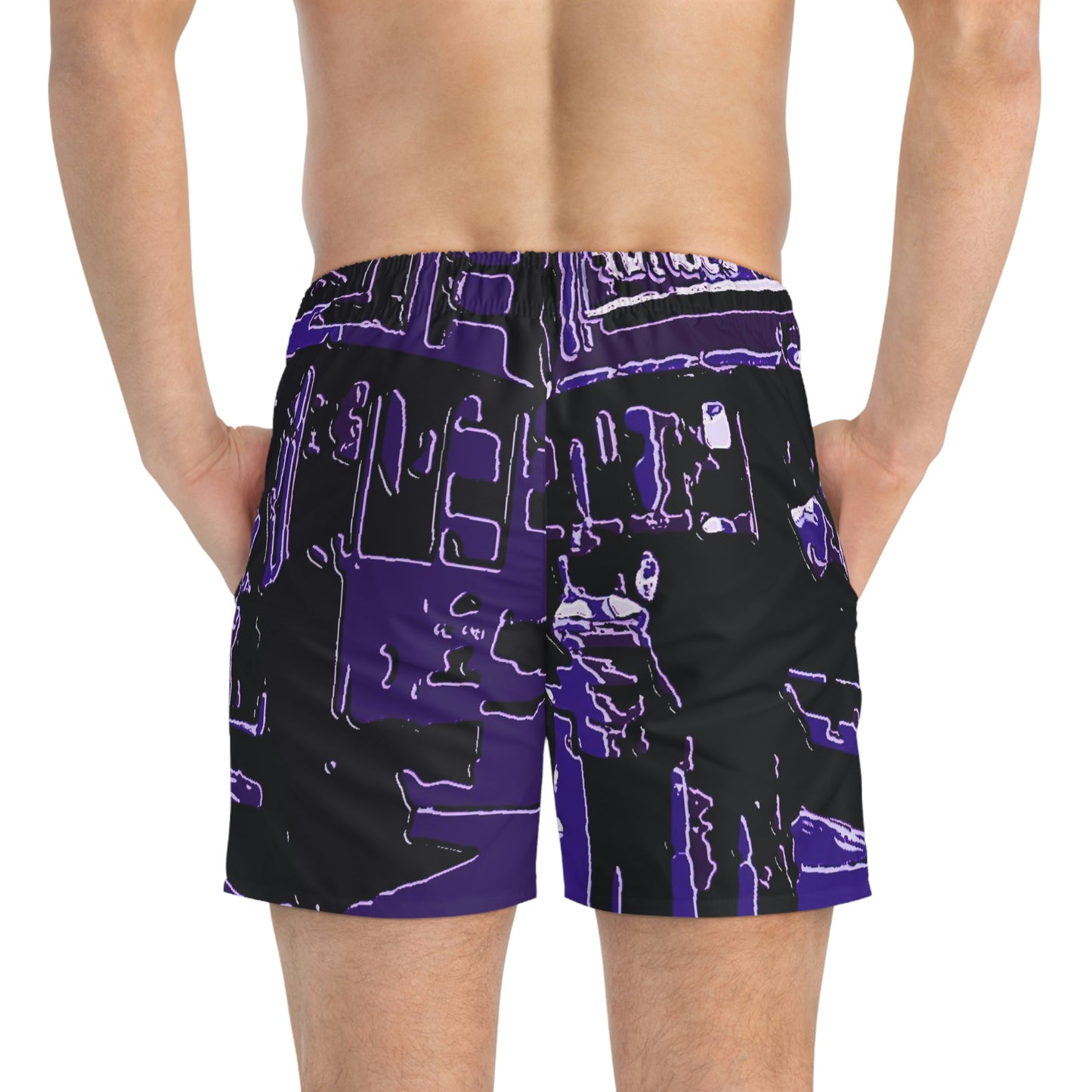 Swim Trunks ...  'Rice-A-Roni-A-San Francisco Treat' ... "A Cable Car Classic" ... Family Archives: 1973 ... Original Works ...
