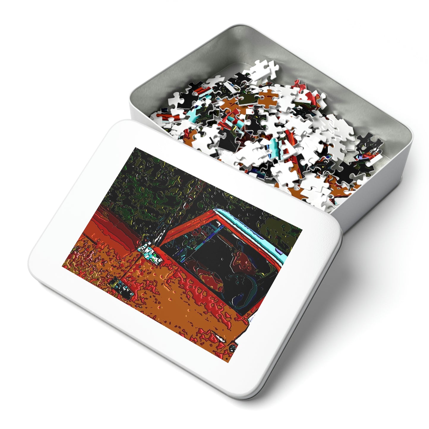 Jigsaw Puzzle (30, 110, 252, 500,1000-Piece) ... How-To-Drive-Idaho's-Mountain_Roads ... "Like A Professional'" ... "Truckin' Like The Doo-Dah-Man" ...