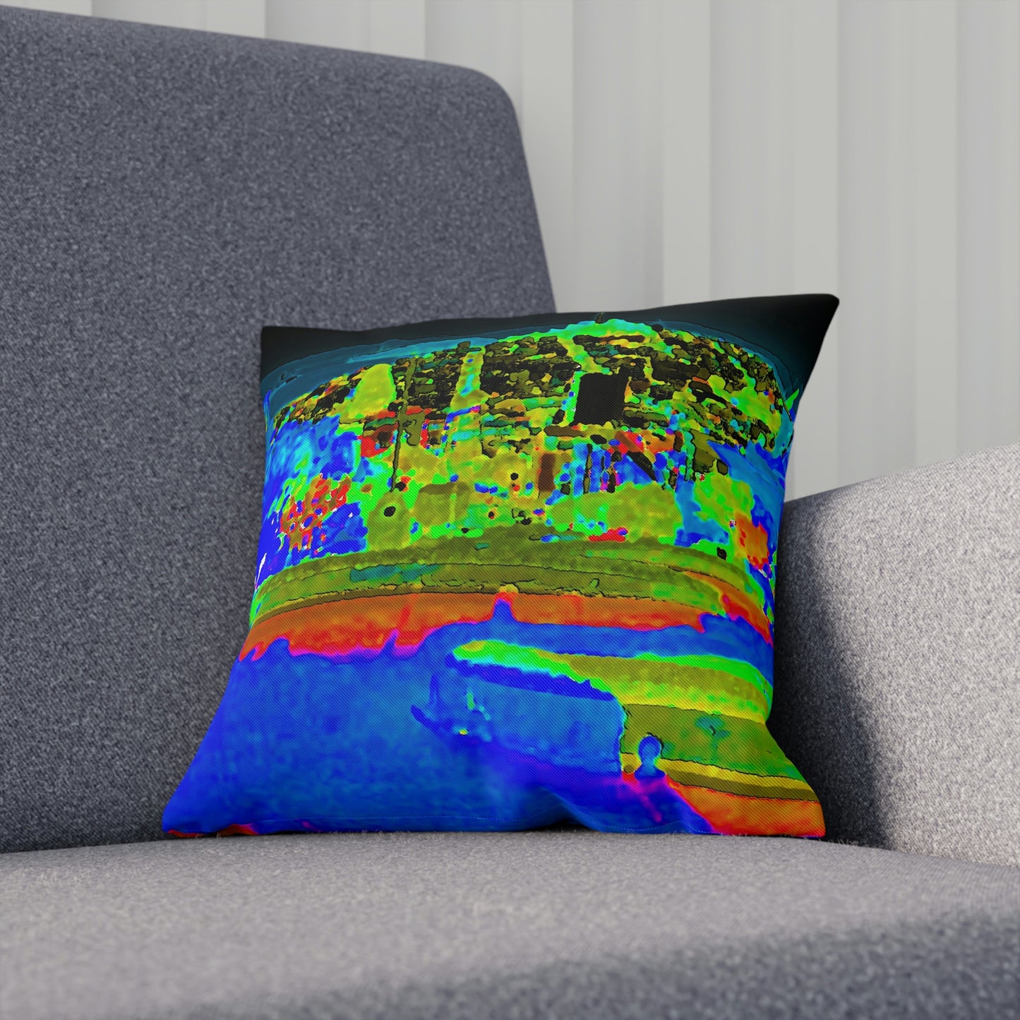 Cushion ..."Lombard Street San Francisco, CA, USA" ... Family Archives 1970's ... Original Works ...