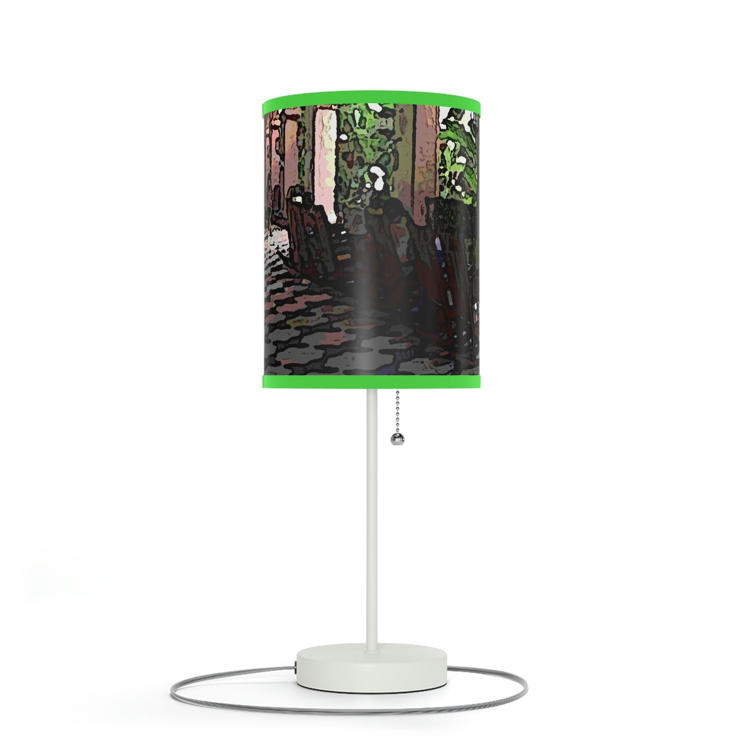 Lamp on a Stand, US|CA plug ...Lanai & Rocking Chairs At: 'The Pink Palace' ... The Royal Hawai'ian ... Honolulu, HI ... '27Oct2014' ... Original Works ...