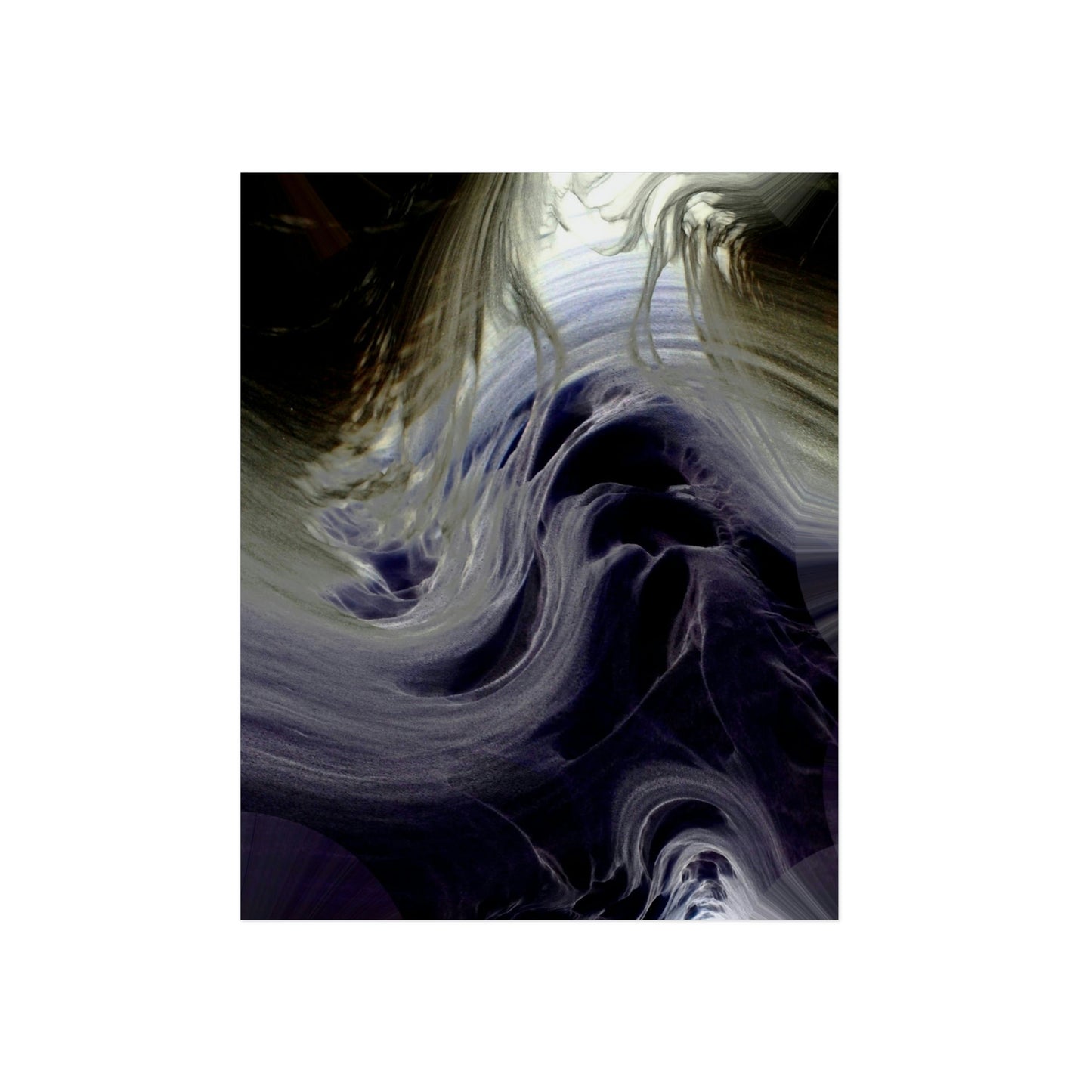 Aluminum Composite Panels ... "Icescape-Extraordinaire" ... February 2021: Central Idaho ... Original Works ...