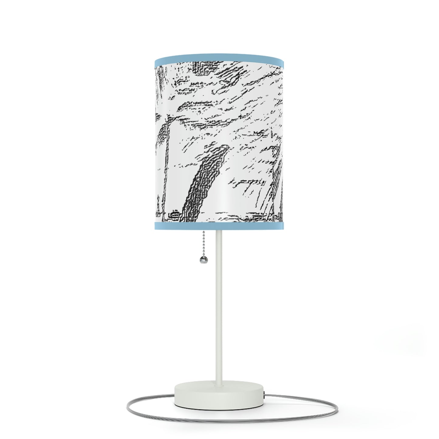 Lamp on a Stand, US|CA plug ... "The Royal Hawai'ian: Waikiki Beach_Beach" ... Honolulu, HI ... Ocotber 2014 (Halloween) ... Original Works ...