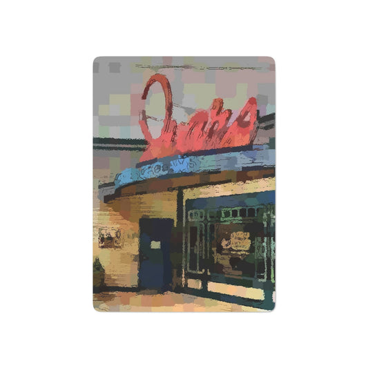 Custom Poker Cards ...  In-A-Hurry & Stressed? ... Remember: Keep "Clam" ... Clam_Happy ...  'Ivars: Seattle Waterfront' ... Personal Archives ... Original Works ...