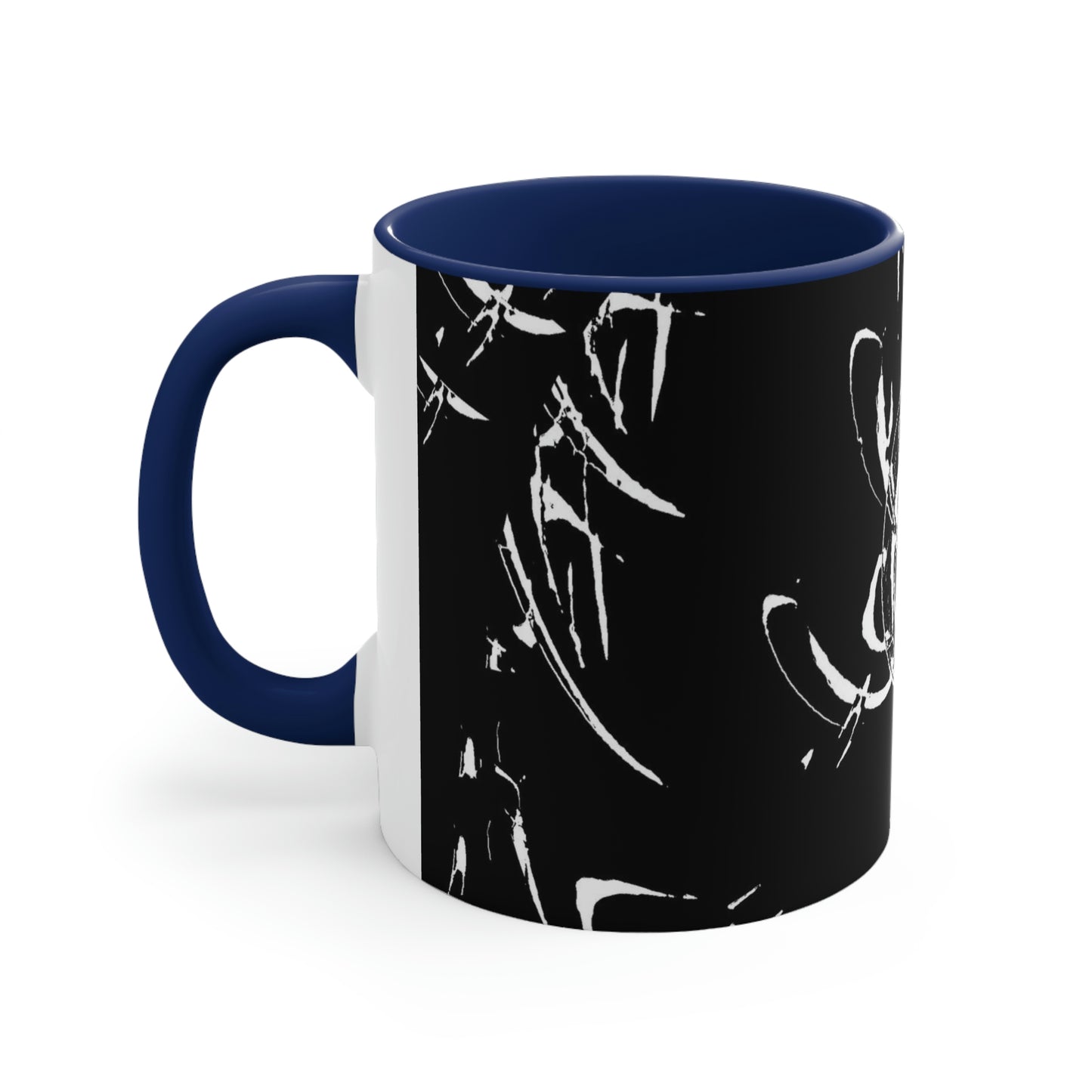 Accent Coffee Mug, 11oz ... "Waning Moon" ... Central Idaho ... October 2022 ... Rendering Time: 22 Hours ... Original Works ...