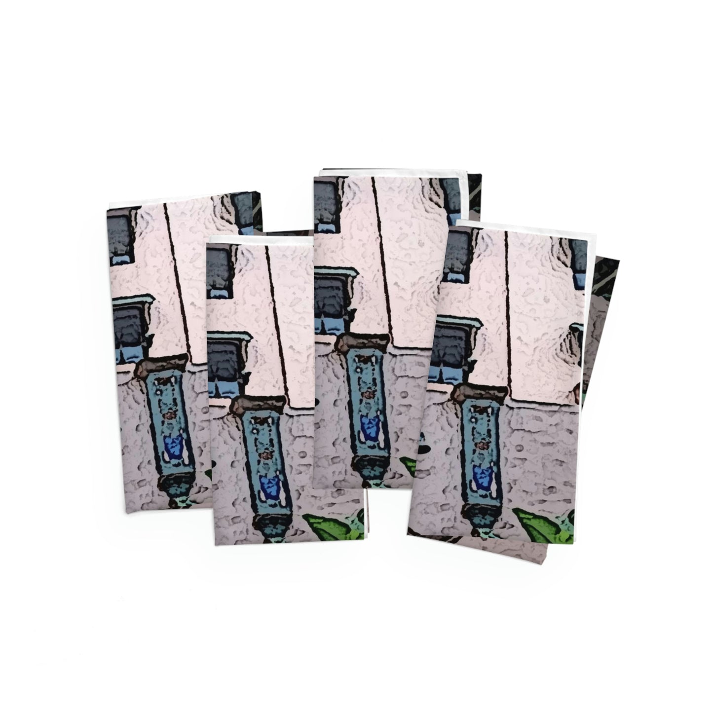 Napkins ...  "La Grande Entree" At: 'The Pink Palace' ... The Royal Hawai'ian ... Honolulu, HI ... '27Oct2014' ... Original Works ...